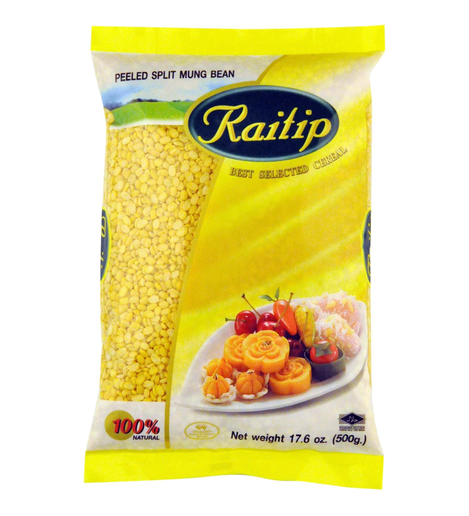  Raitip RAITIP Peeled Mung Beans 500g - Buy Online on GoSupps.com