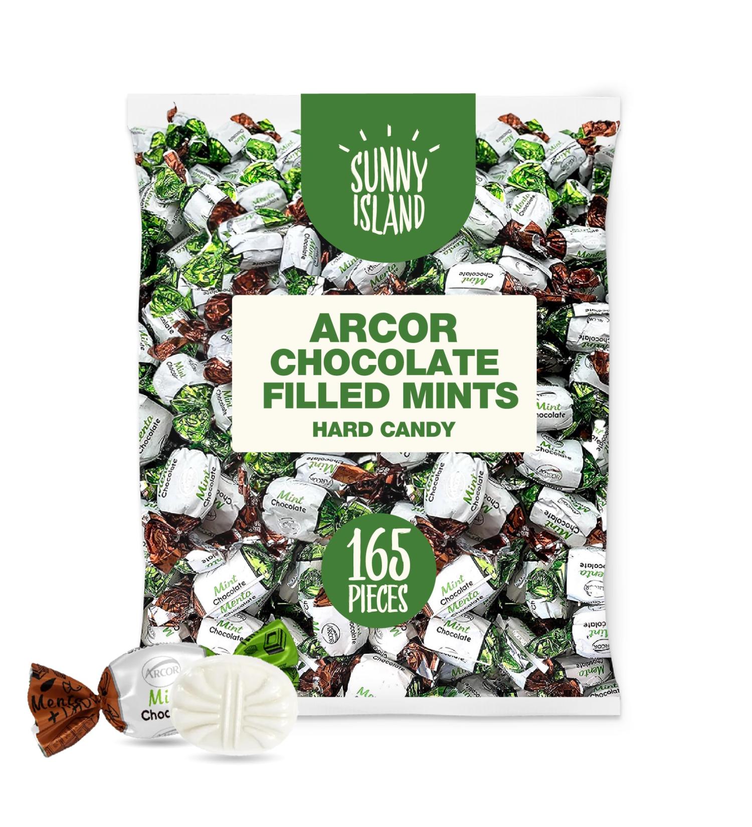 Arcor Chocolate Filled Mints - Premium Hard Candy 2lb Bag | International Shipping Available - Buy Online on GoSupps.com