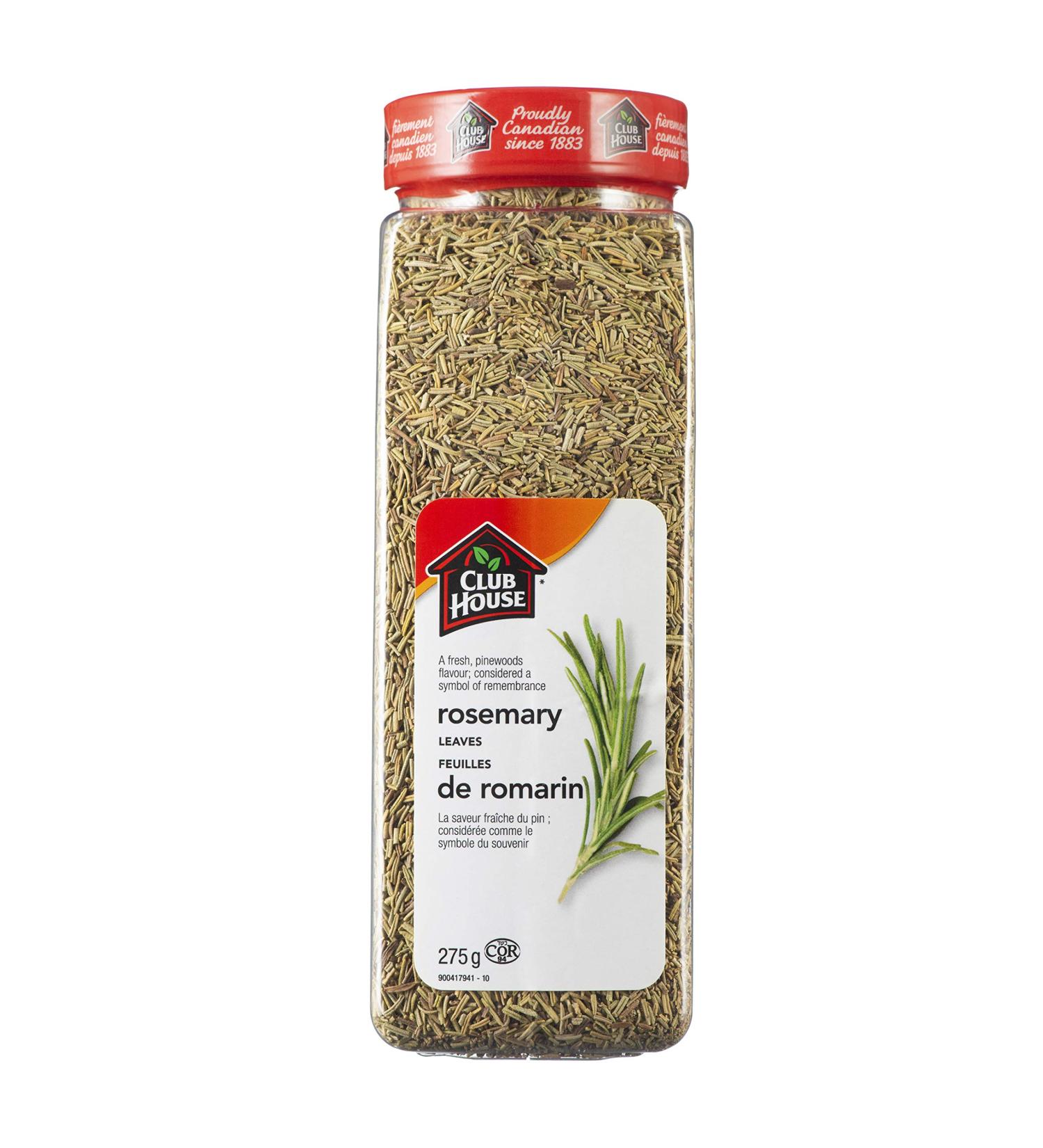 Club House Quality Natural Herbs and Spices Rosemary Leaves 275g 275 g (Pack of 1) - Buy Online on GoSupps.com