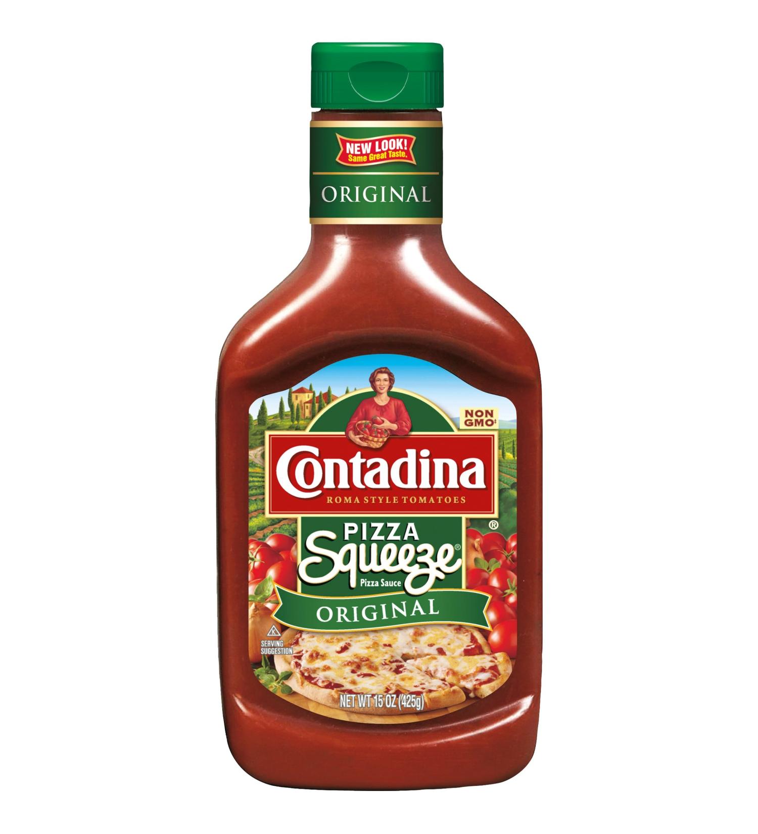 Contadina Squeeze Pizza Sauce 15 oz - Pack of 2 | Authentic Italian Flavor for Homemade Pizzas - Buy Online on GoSupps.com