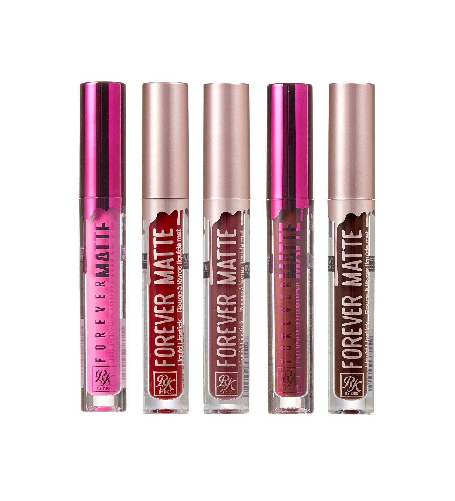 Ruby Kisses Forever Matte Liquid Lipstick 5 Pack - RFML08&10&13&21&23 - 3 Set - Buy Online on GoSupps.com