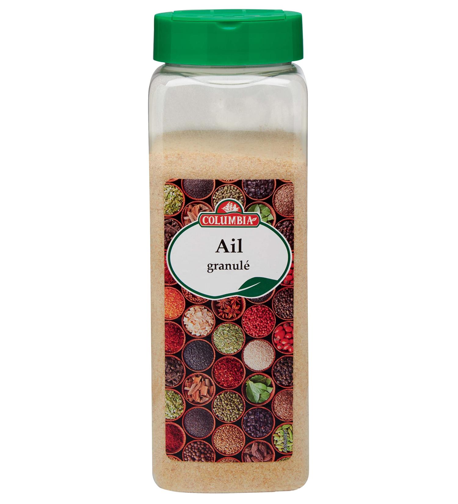 Granulated garlic COLUMBIA