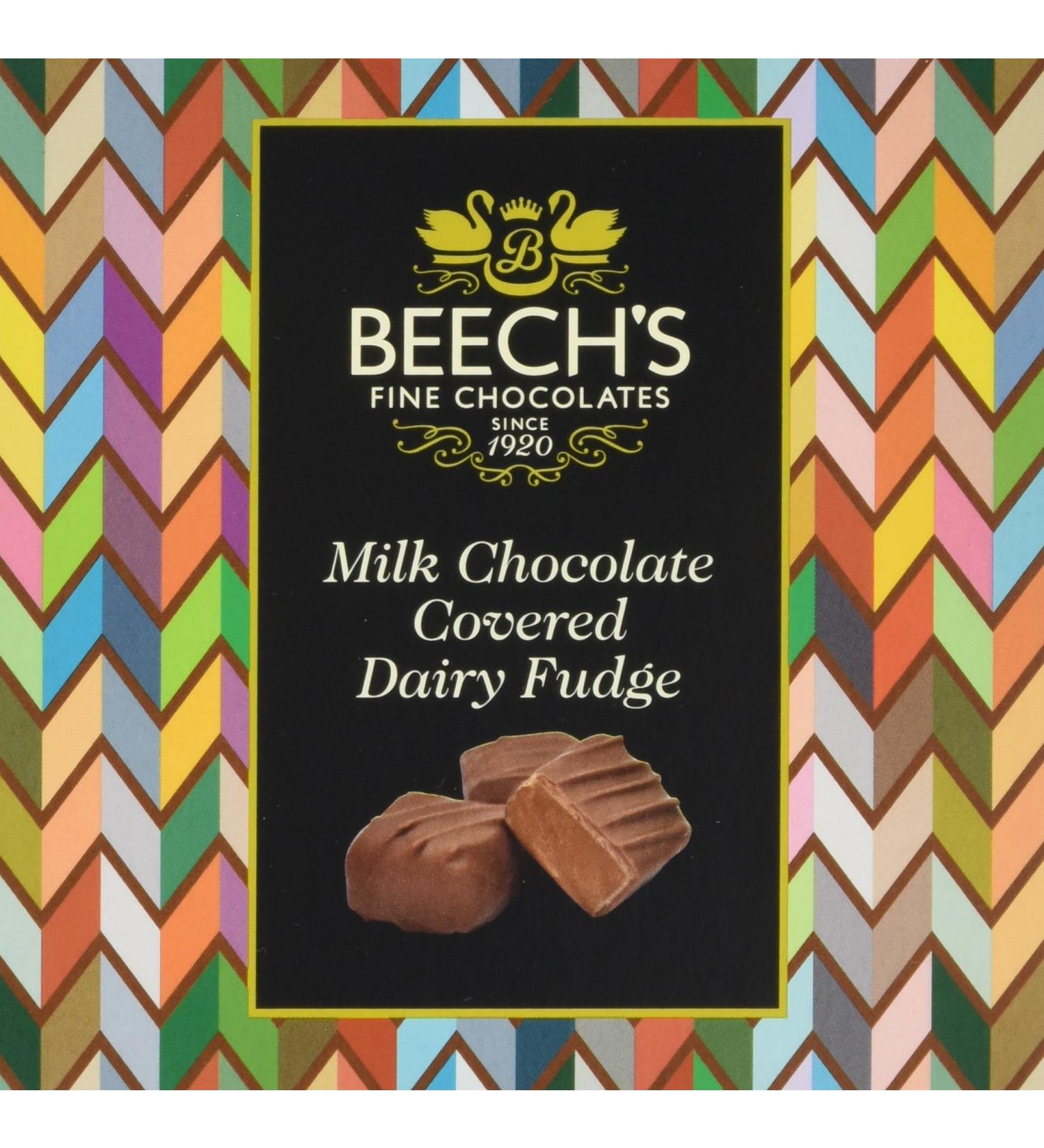 Beech's Fine Chocolate Milk Chocolate Dairy Fudge 90 g - Buy Online on GoSupps.com