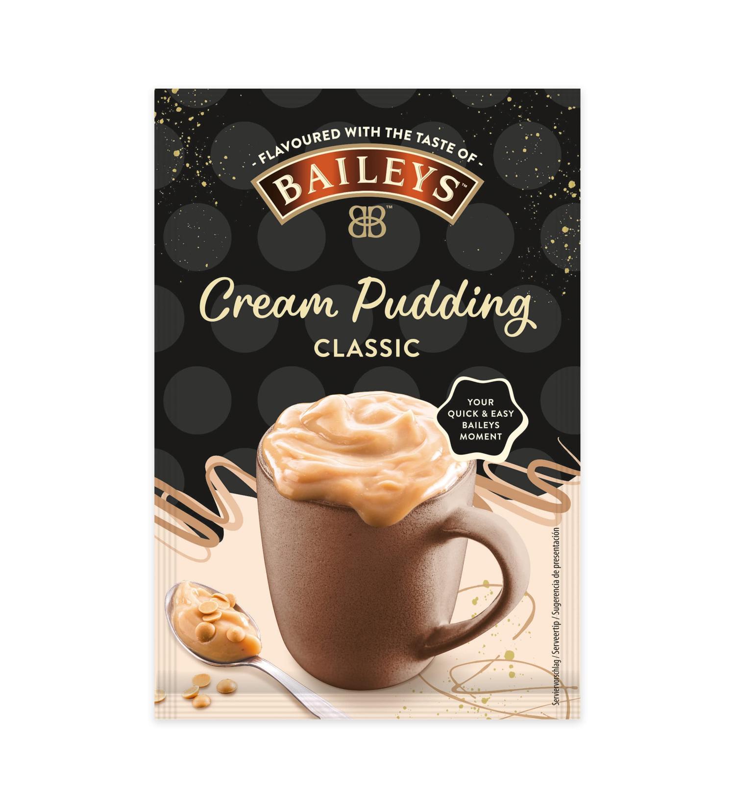 Buy Baileys Cream Pudding Classic - Non-Alcoholic Snack & Dessert | Quick & Easy 59g Bag (150ml) - International Shipping Available - Buy Online on GoSupps.com
