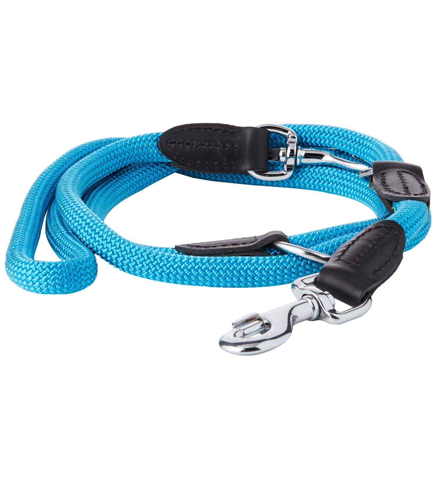 HUNTER Freestyle Adjustable Dog Leash - Robust Weatherproof 1.0/200 cm in Petrol | Shop Internationally - Buy Online on GoSupps.com