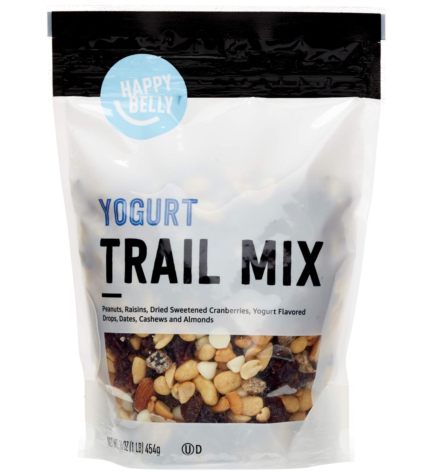 Happy Belly Yogurt Trail Mix - 16 oz (1 lb) - Amazon Brand - Buy Online on GoSupps.com