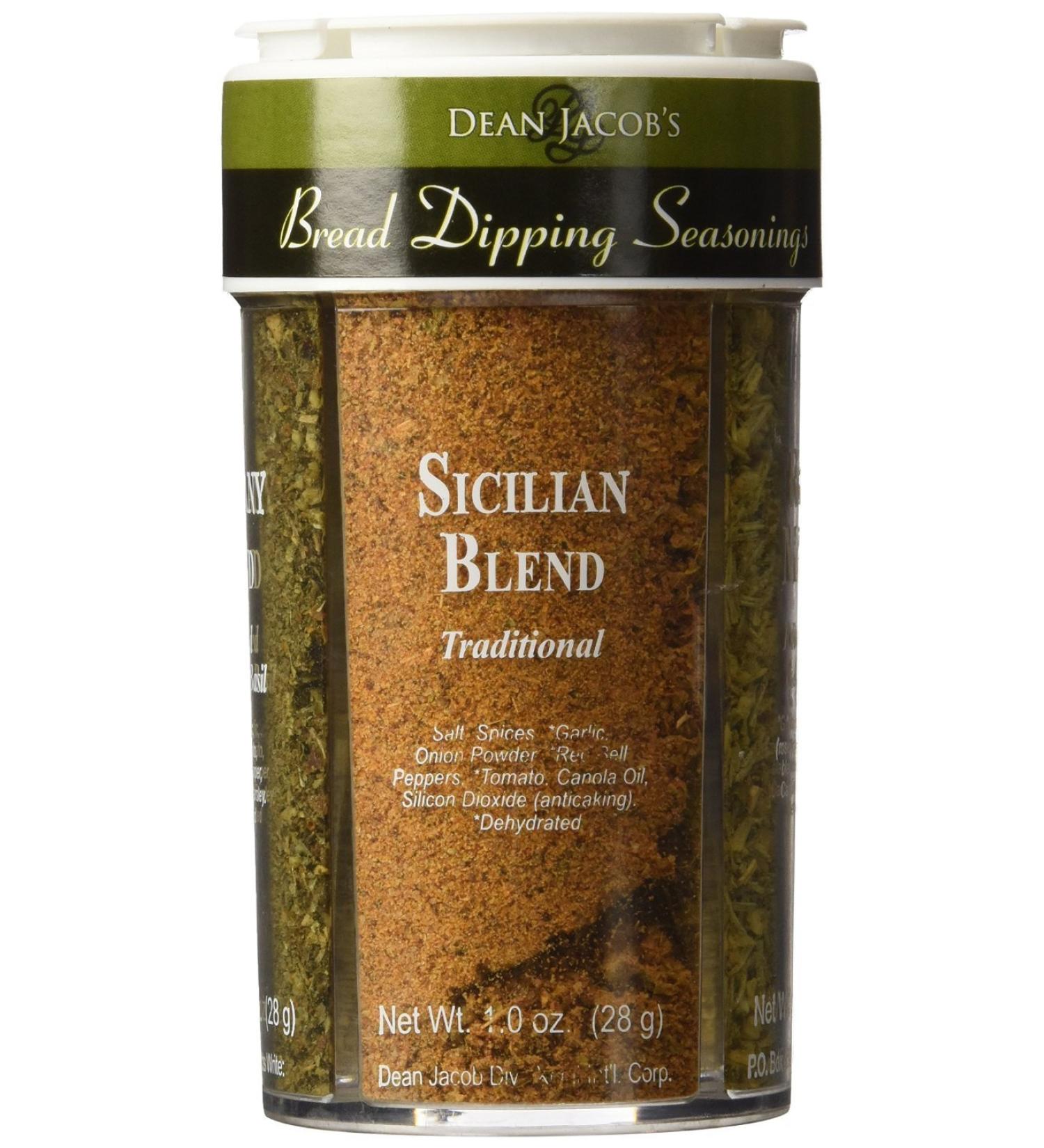 Dean Jacobs Bread Dipping Seasonings 4.0-Ounce Large (4 Spice Variety Pack) - 2 Pack - Buy Online on GoSupps.com