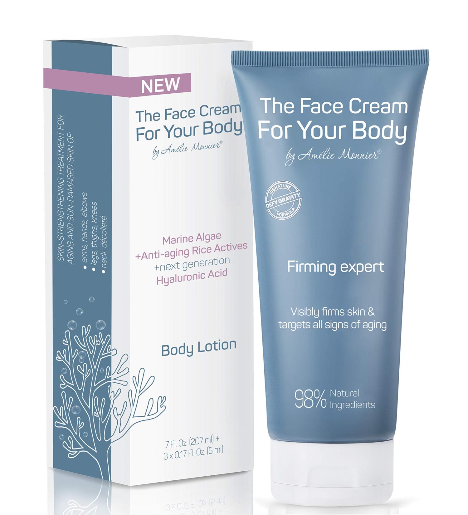 Crepe Firming Advanced Cream - Hyaluronic Acid Skin Care for Body Face & Neck - Tightening & Lifting Collagen Repair 7.5 oz - Buy Online on GoSupps.com