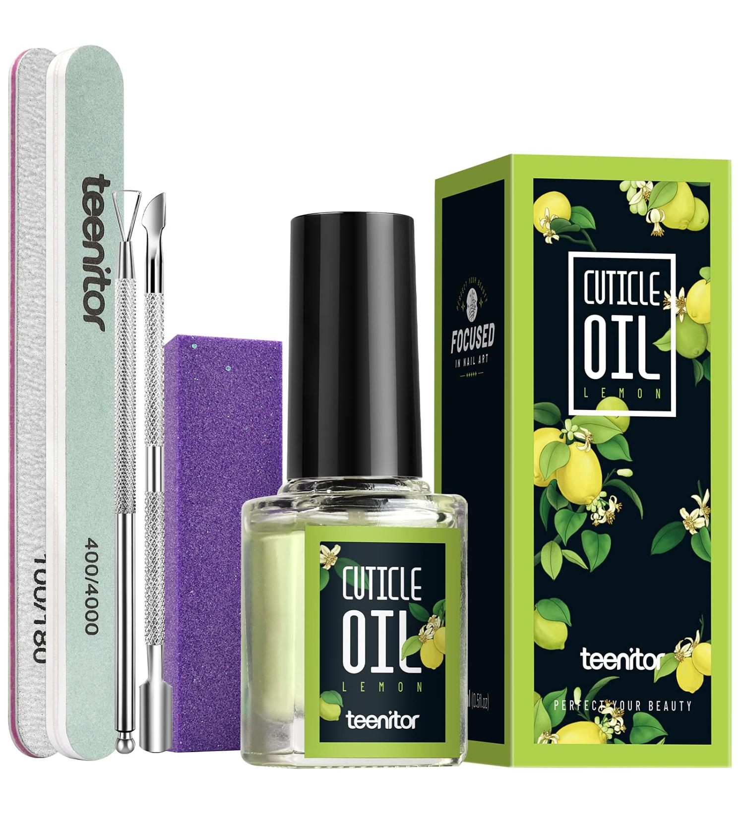 Teenitor Nail Cuticle Oil - Revitalizing and Strengthening Care Solution - Buy Online on GoSupps.com
