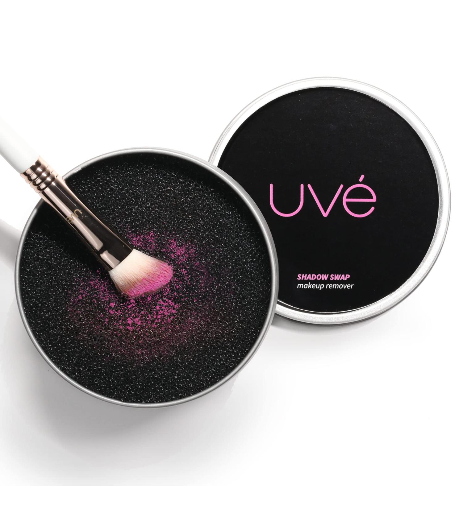 UVe Beauty Color Removal Sponge - Clean Makeup Brushes in 3 Seconds, No Water or Chemicals Needed - Buy Online on GoSupps.com