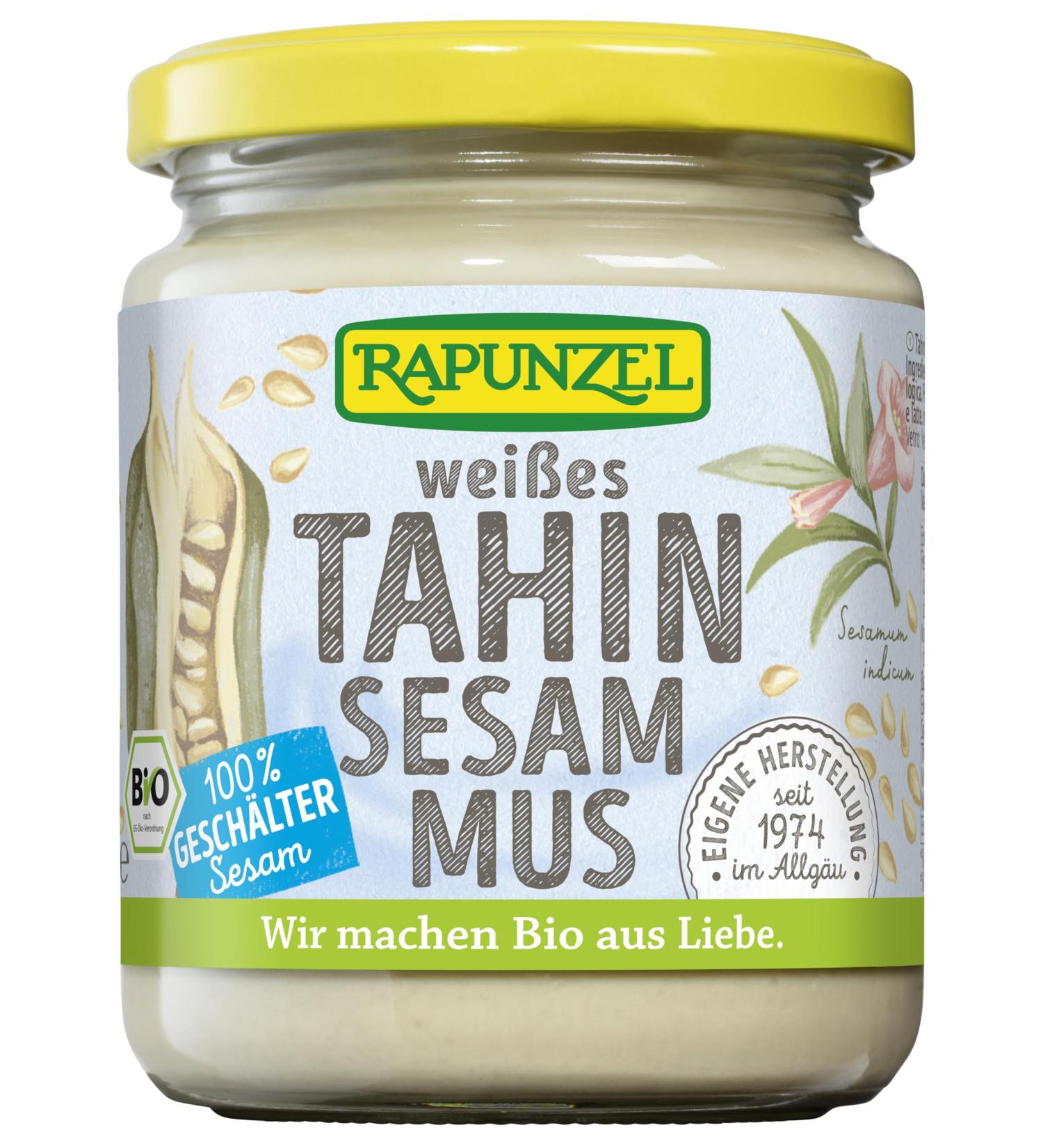Rapunzel Tahini white (sesame paste) 1 pack (1 x 250 g) - Organic 250 g (1 pack)