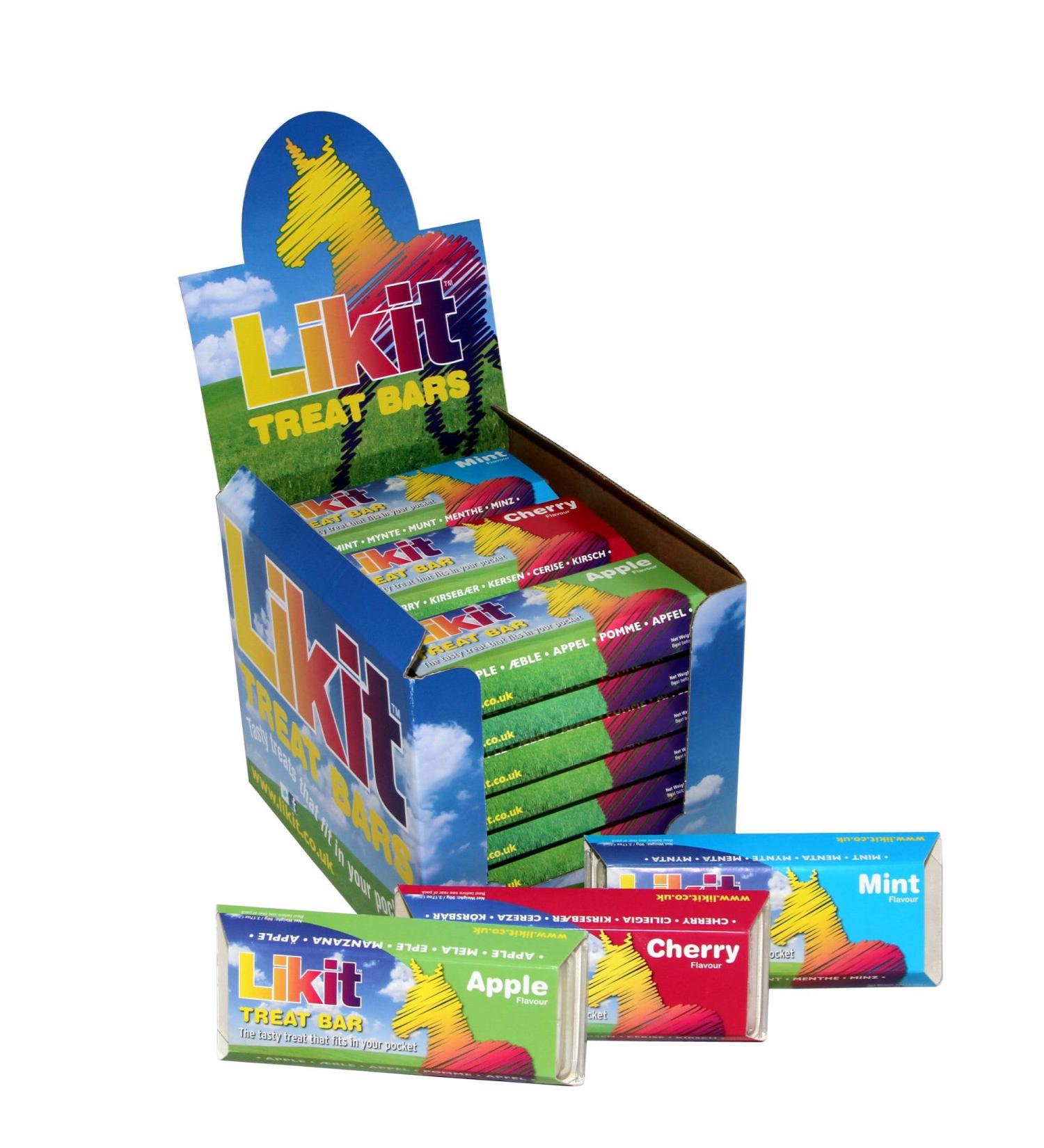 Likit - Horse Treat Bar Assorted Flavours x Size: 24 Pack - Buy Online on GoSupps.com