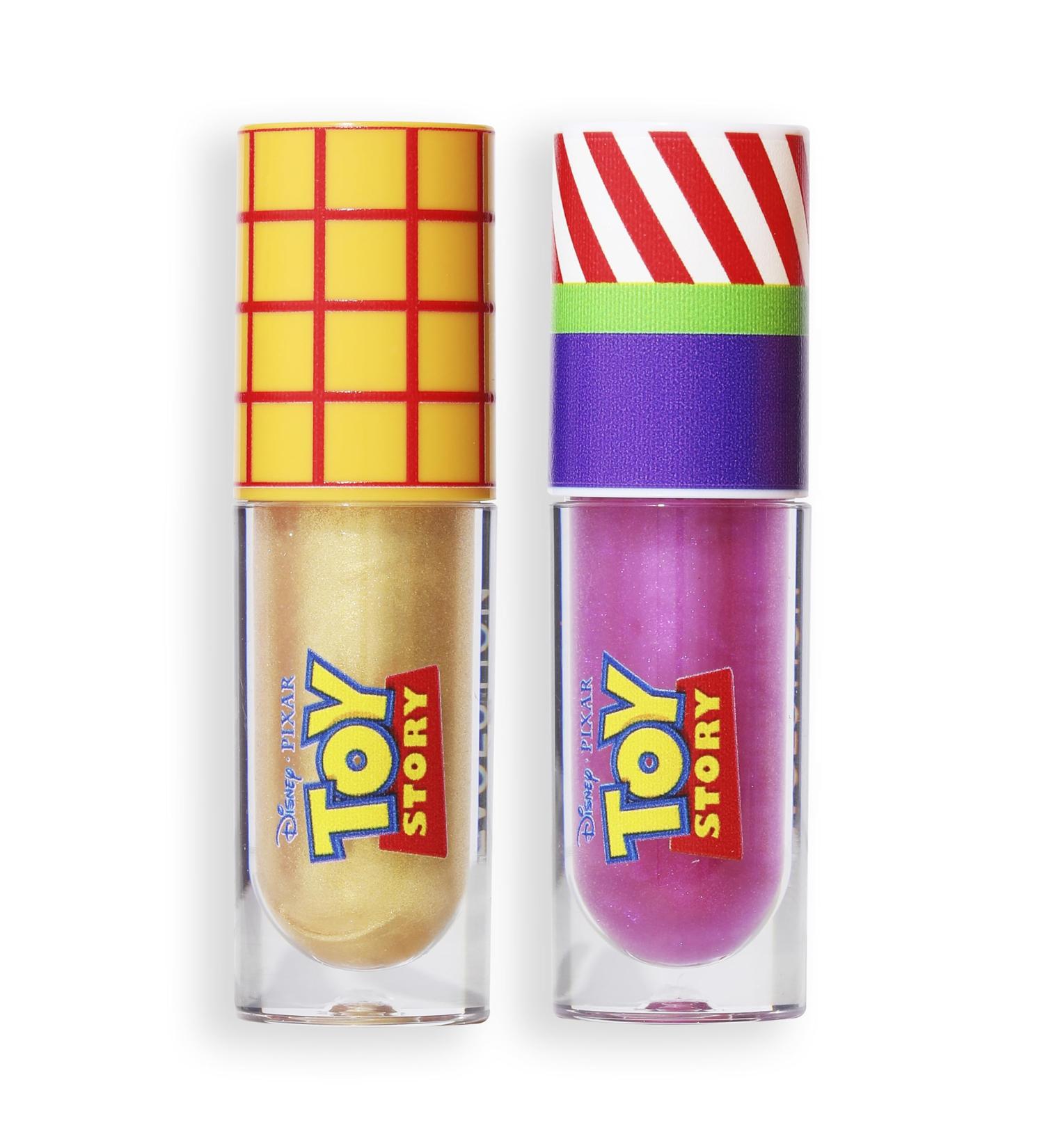 Revolution Disney's Toy Story x Revolution Lip Duo Set Shimmering Gloss Set Vegan & Cruelty-Free - Buy Online on GoSupps.com