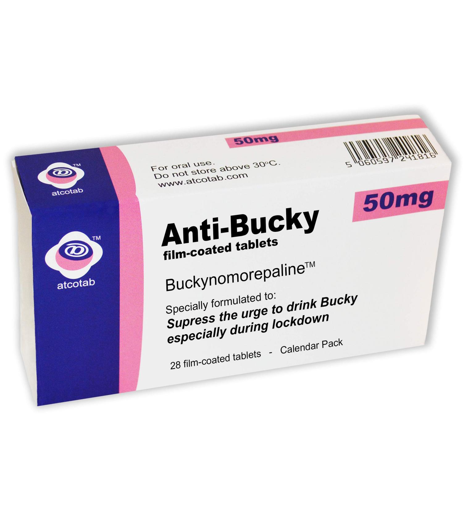 That's Amazing Lockdown Joke Pill Box Prank - Fill with your own sweets or chocolates - Great Xmas or Birthday Gift (Anti x Bucky)