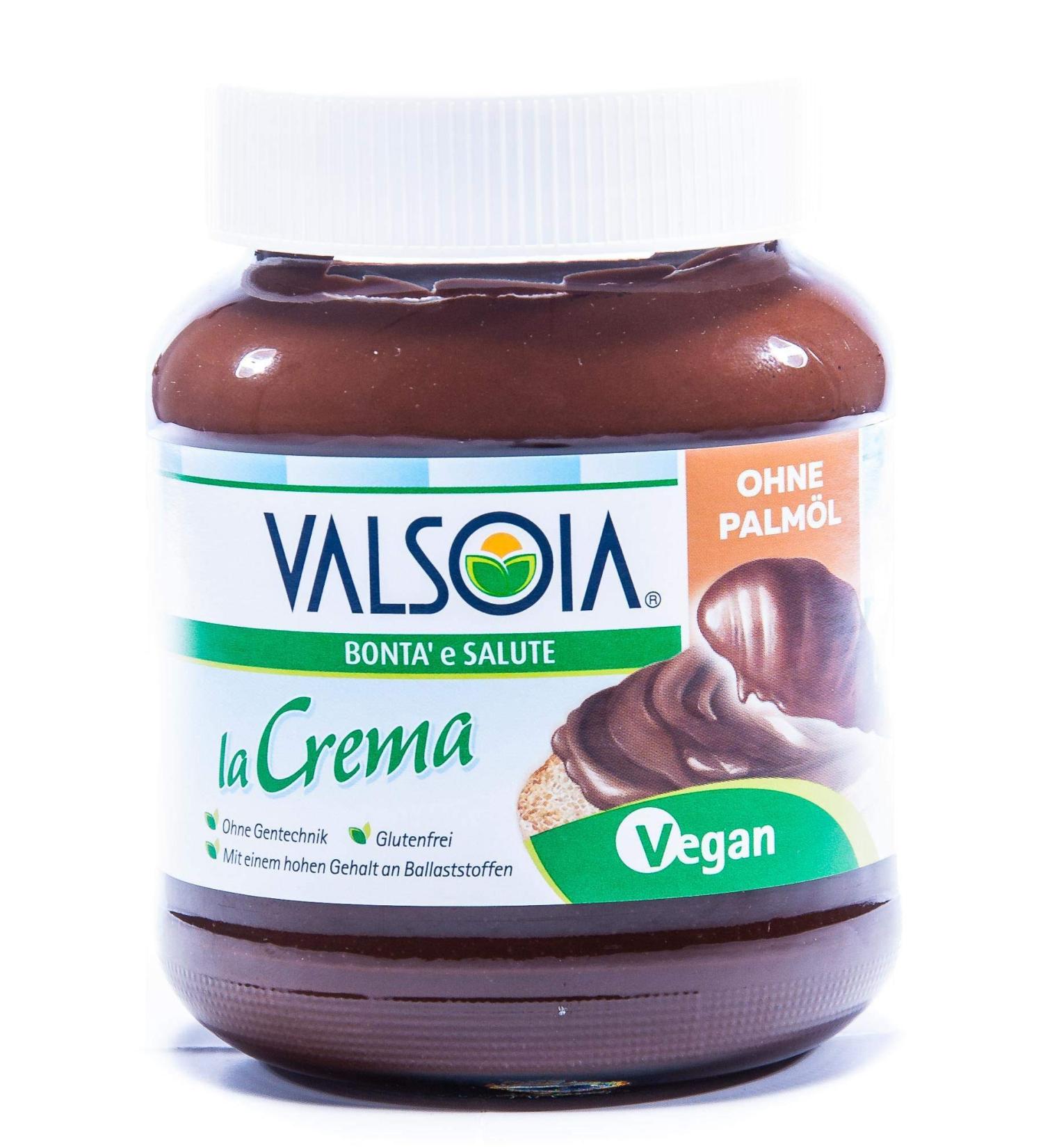Valsoia - La Crema - Chocolate Hazelnuts - Buy Online on GoSupps.com