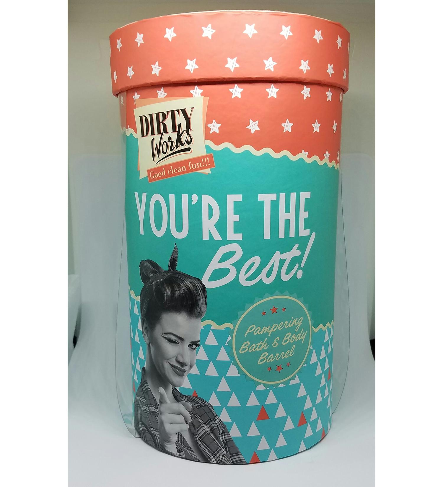 Dirty Works Your the Best Pampering Bath & Body Barrel