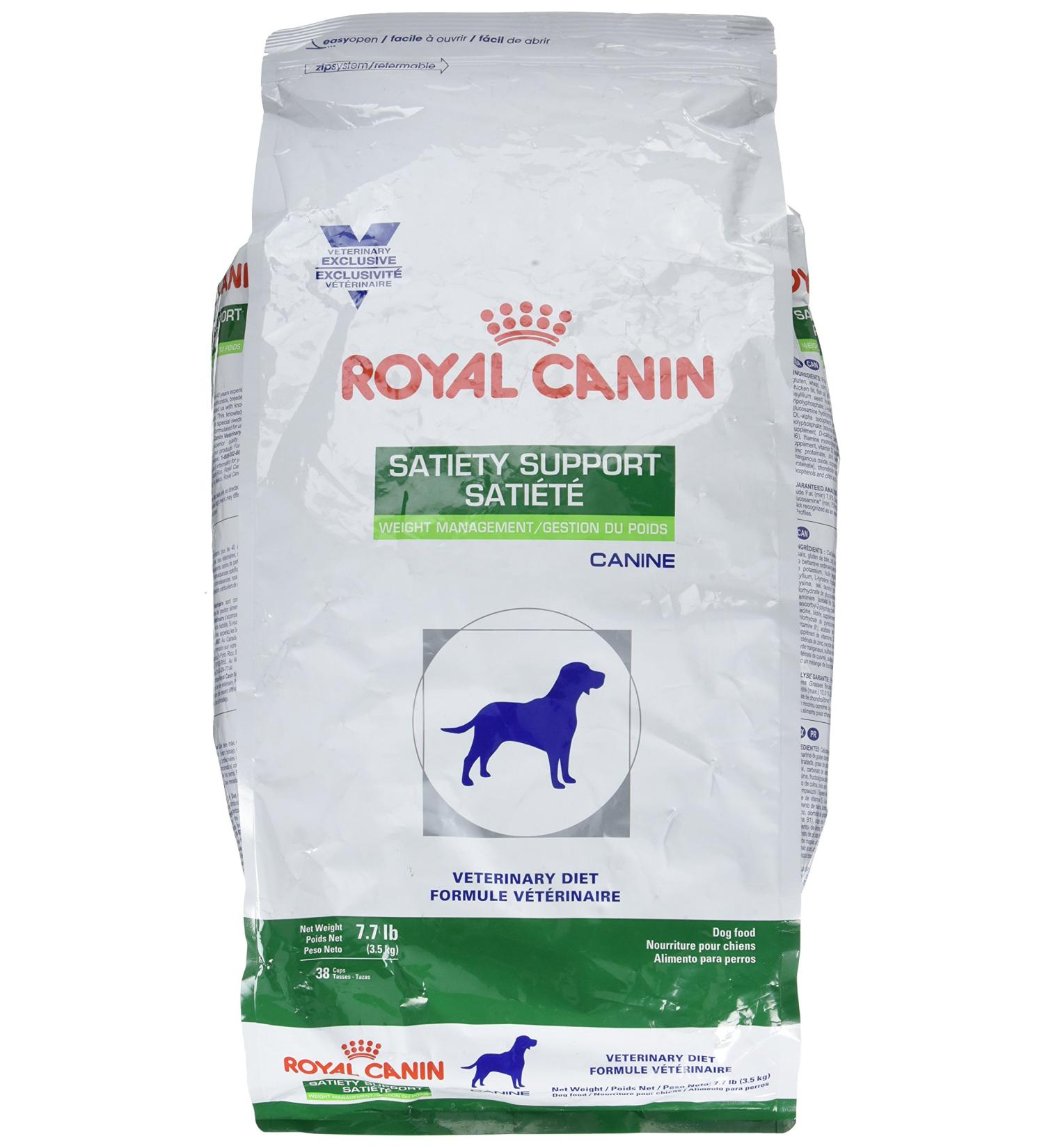 ROYAL CANIN Canine Satiety Support Dry Dog Food (7.7 lb) - Weight Management Formula - Buy Online on GoSupps.com