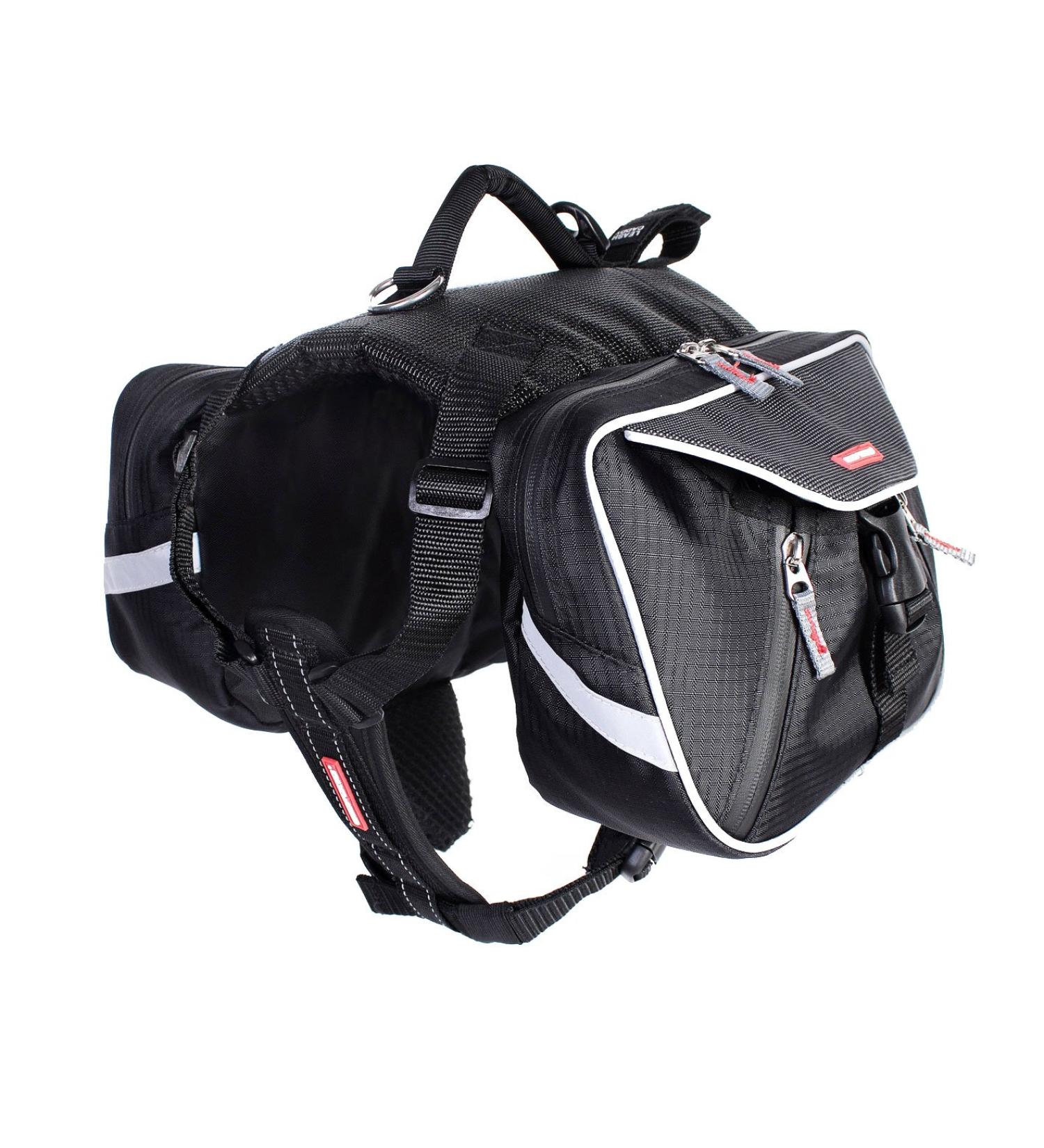 EZYDOG Dog Summit Backpack | Backpack for Hiking Dog Backpack for Small Medium and Large Dogs Padded Handle for Lifting Reflective Piping Durable Ripstop Material (S) - Buy Online on GoSupps.com