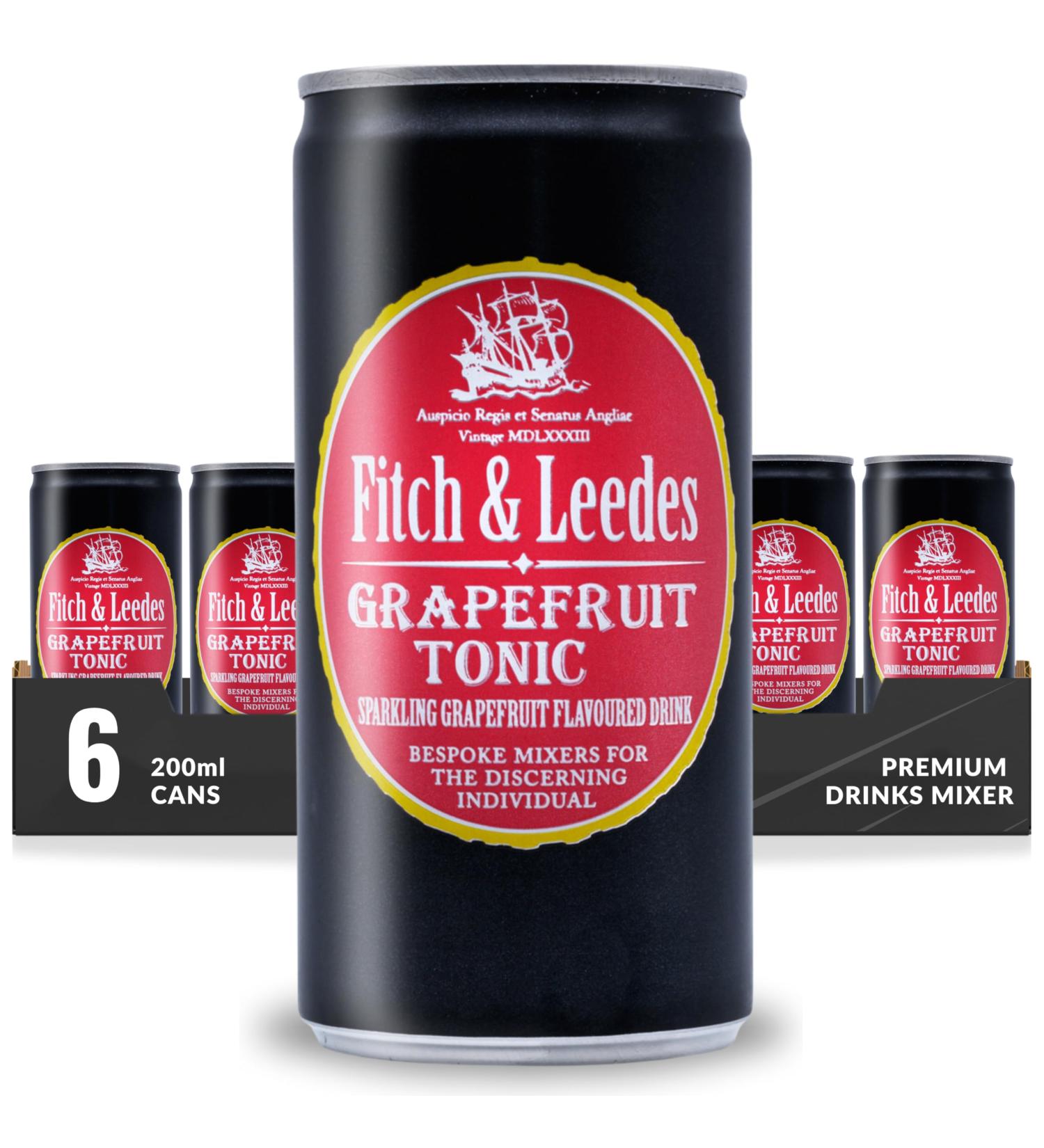 Fitch & Leedes Pink Grapefruit Tonic Water 4 x 200 ml in South Africa / Great Gin Companion Spicy Injectable Elegant (Sin - Buy Online on GoSupps.com
