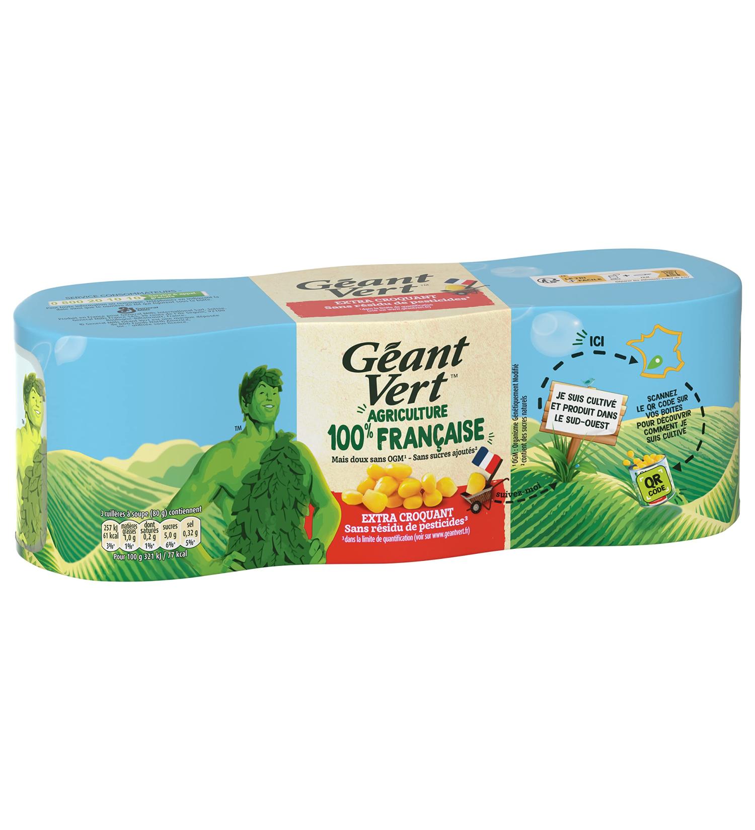 Green Giant - Ultra Crunchy Corn 3 x 150 g - Pack of 3