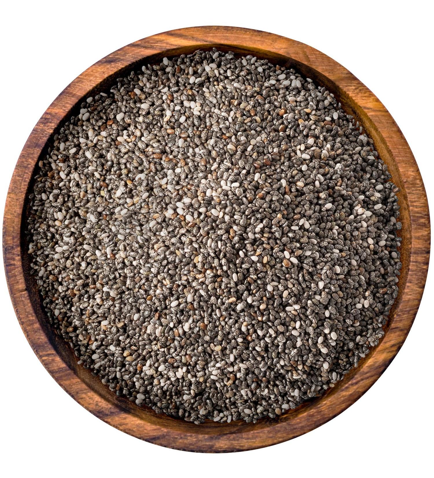 Organic Chia Seeds 1kg - Perfect for Chia Pudding & Breakfast | Bremer Gew rzhandel - Buy Online on GoSupps.com
