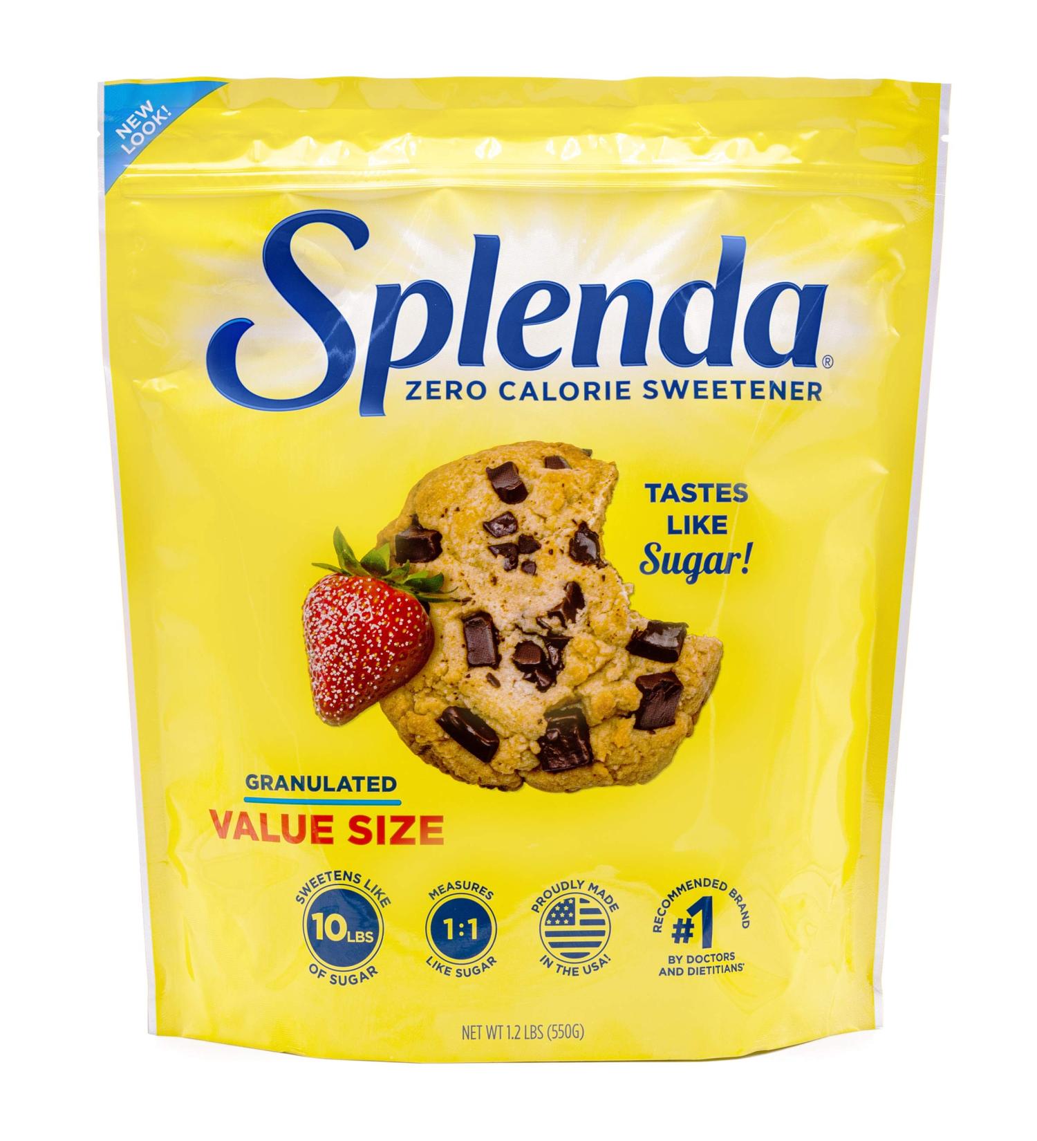 Splenda No Calorie Sweetener Granulated 1.2lb Bag - Pack of 1 - Buy Online on GoSupps.com
