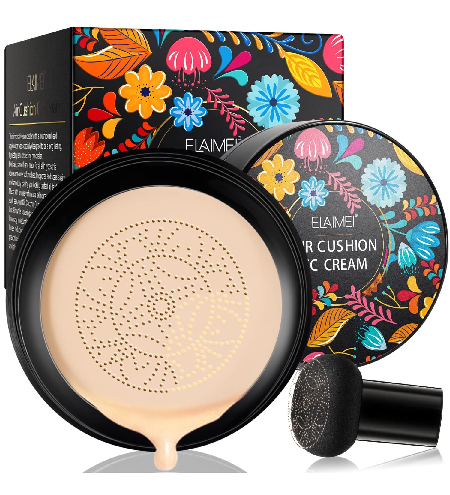 Mushroom Head CC Cream - Moisturizing Foundation for Skin Tone Correction, Concealing, and Pore Minimization - Natural Color - Buy Online on GoSupps.com