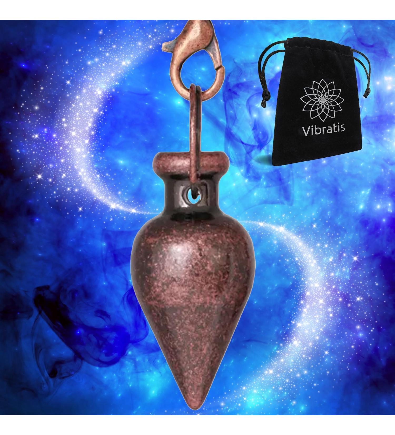 Esoteric Pendulum Drops Bronze | Universal Metal Pendulum for Geobiology Medicine Reiki Divination & Radionics - International Shipping - Buy Online on GoSupps.com