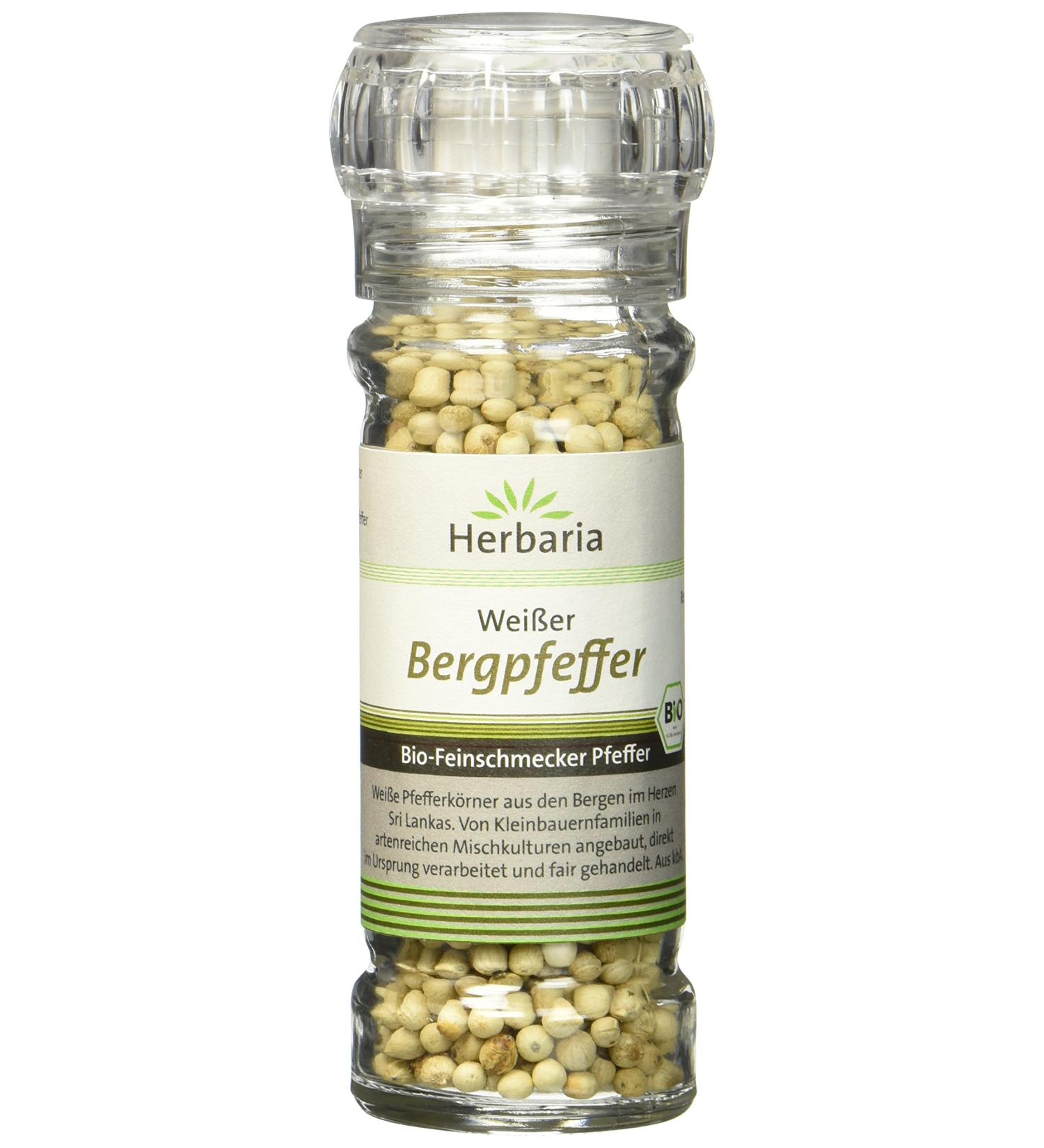 Herbaria Mountain Pepper White Organic - 1 Pack (55g) | Premium Spice for International Shipping - Buy Online on GoSupps.com