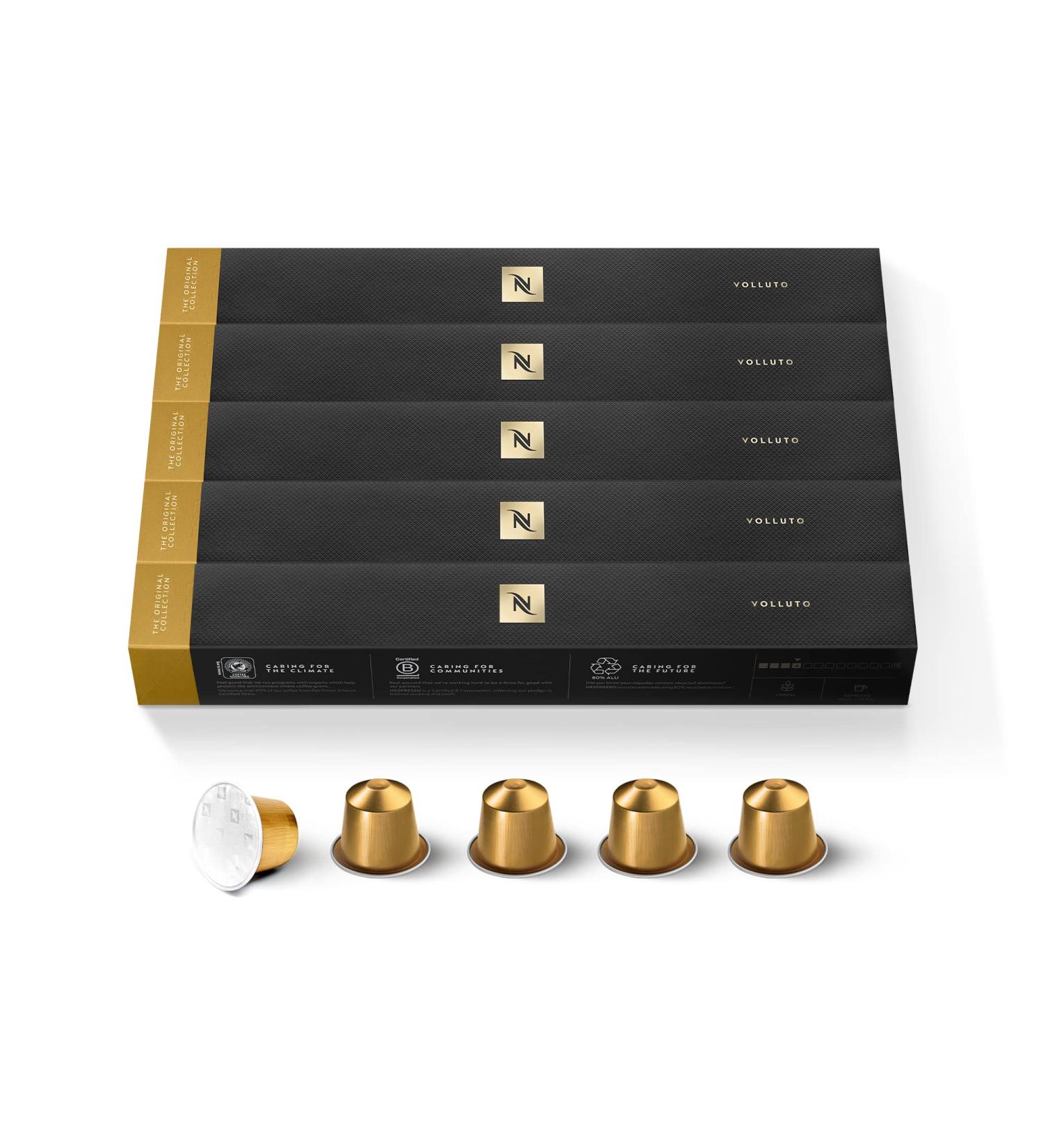 Nespresso Espresso Volluto 50 capsules - Buy Online on GoSupps.com