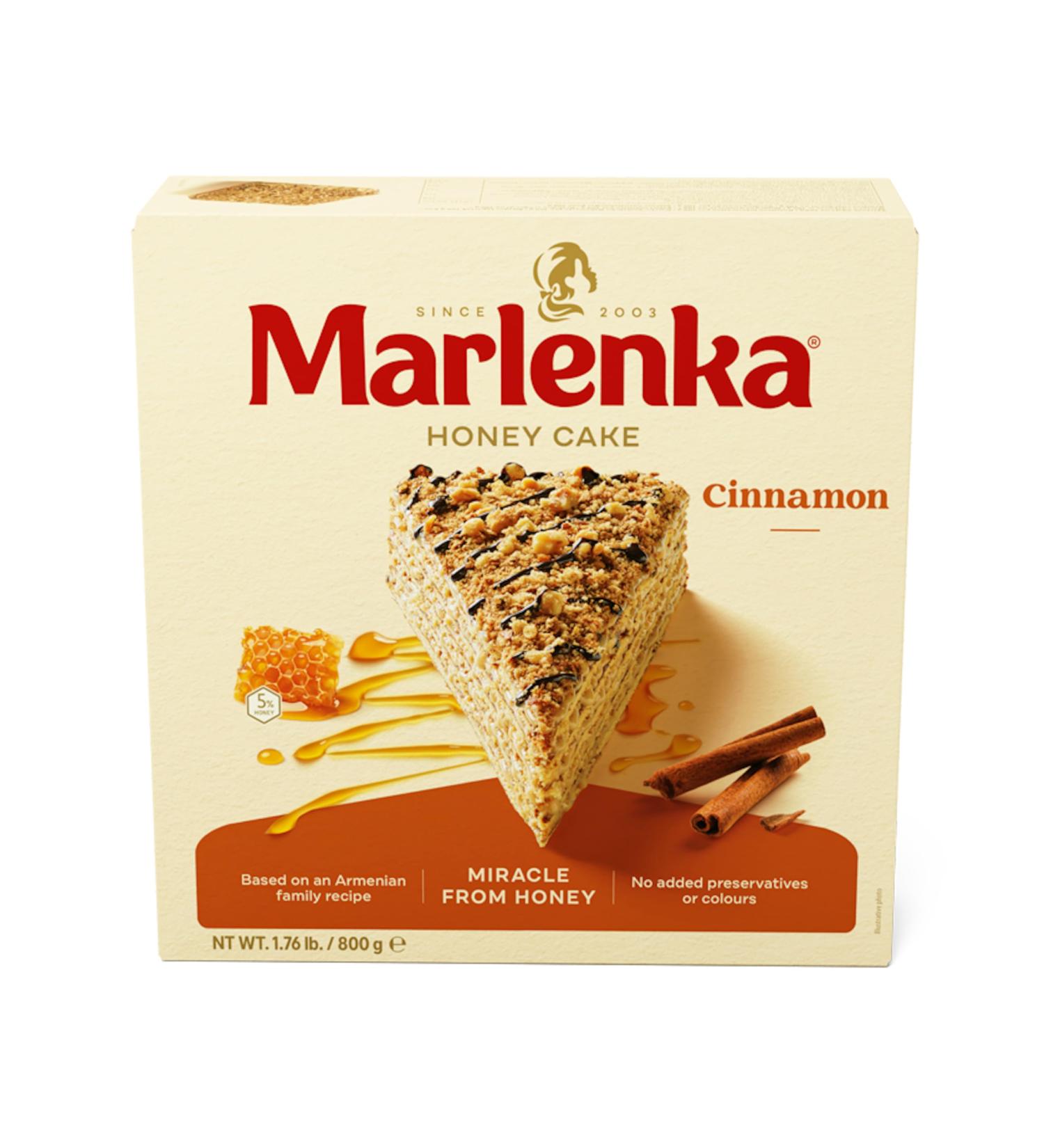 Marlenka Honey Cinnamon Cake 800g  - Buy Online on GoSupps.com