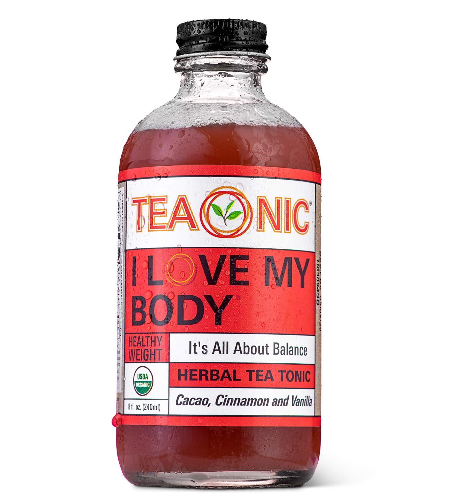 I LOVE MY BODY Herbal Detox Tea - 12 Pack Caffeine-Free | Hibiscus, Cinnamon, Nettle, Holy Basil, Vanilla, Rooibos - TEAONIC - Buy Online on GoSupps.com