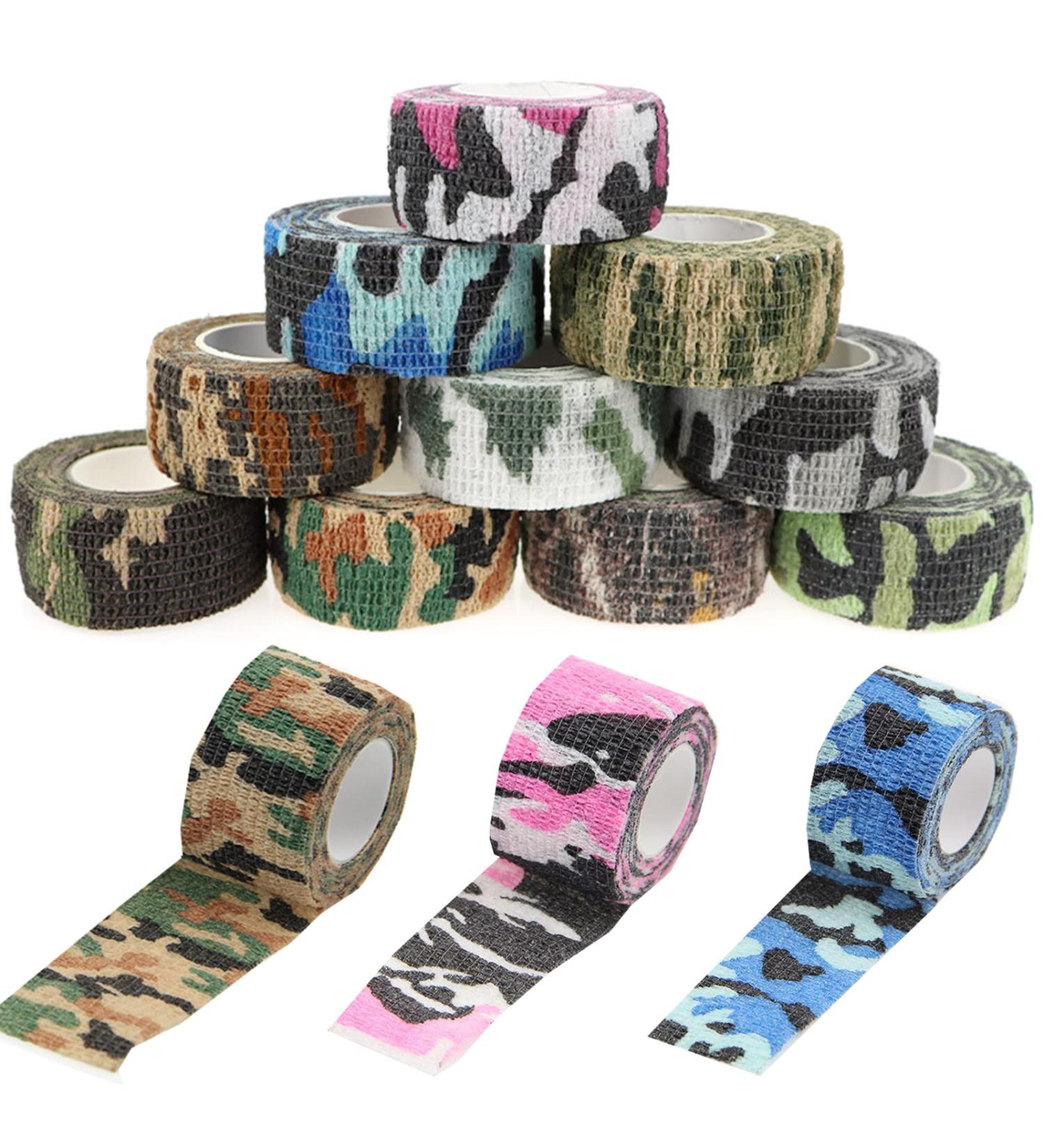 Buy Youyuer 20PC Self-Adhesive Bandage - Elastic Cohesive Tape for Pets & Sports - Ideal for Dogs Horses Wrists & Ankles (2.5cm x 4m) - Buy Online on GoSupps.com