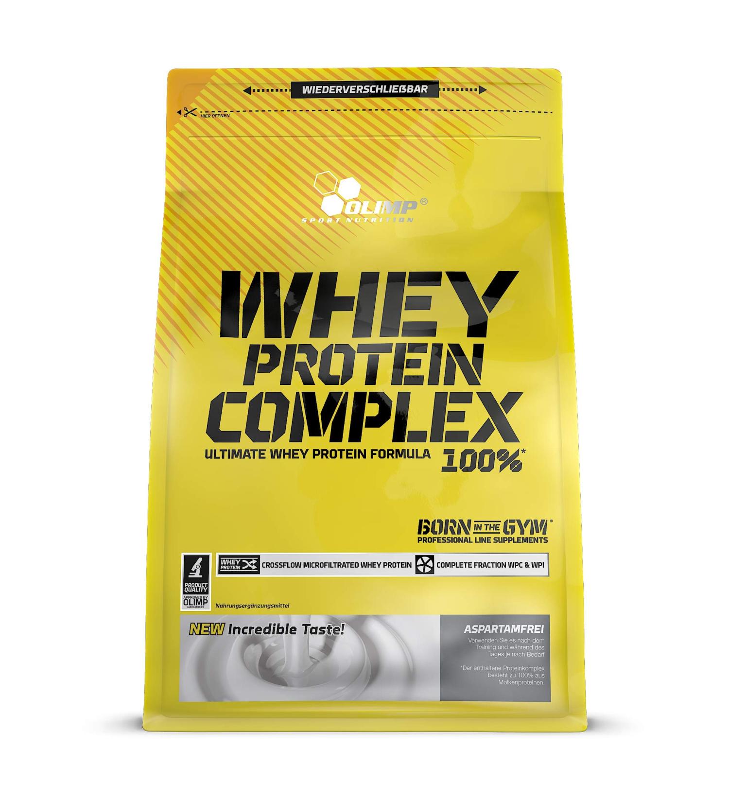 Olimp Whey Protein Complex 100% Salted Caramel - 700g | Premium Protein Supplement for Muscle Growth & Recovery | International Shipping Available - Buy Online on GoSupps.com