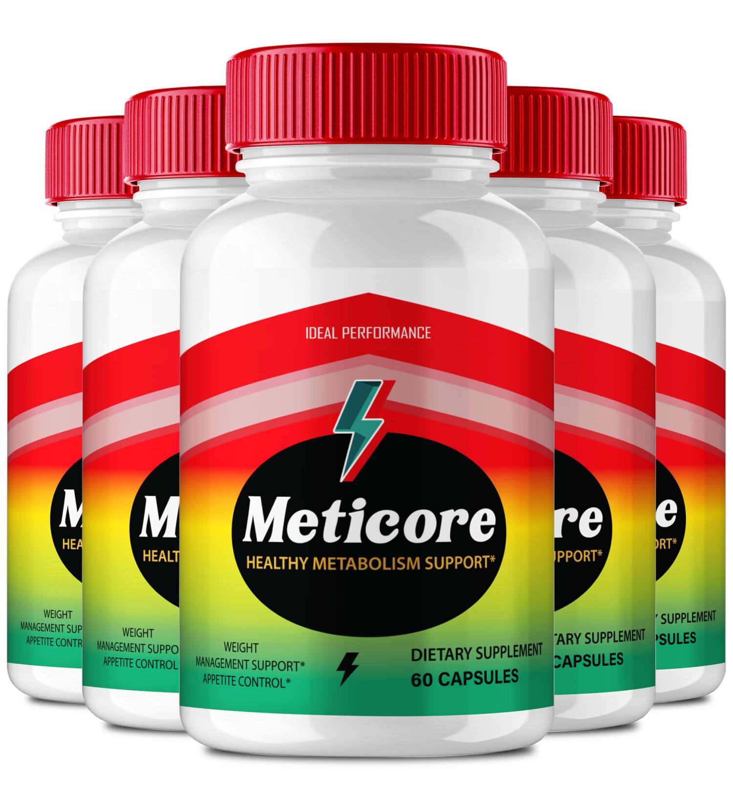 Meticore Keto Capsules Meticore Advanced Formula Supplement Pills - Maximum Strength Meti Core Health and Wellness Capsules All Natural Keto Pills Meti Core Keto Reviews (5 Pack) - Buy Online on GoSupps.com