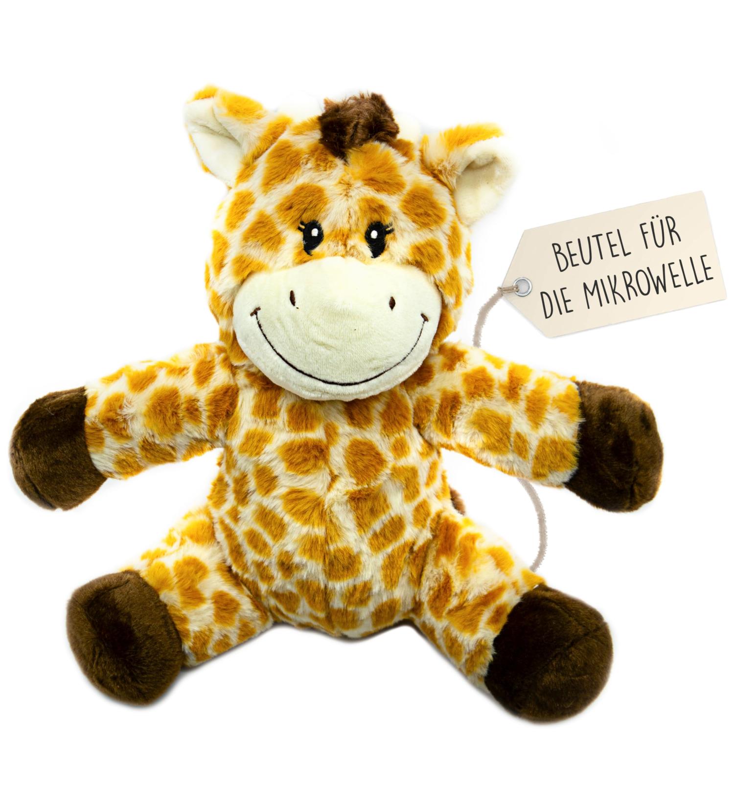 Cherry Core Pillow Animal - Heat Cushions for Kids & Babies | Cuddly Giraffe Toy with Removable Seed Bags - Buy Online on GoSupps.com