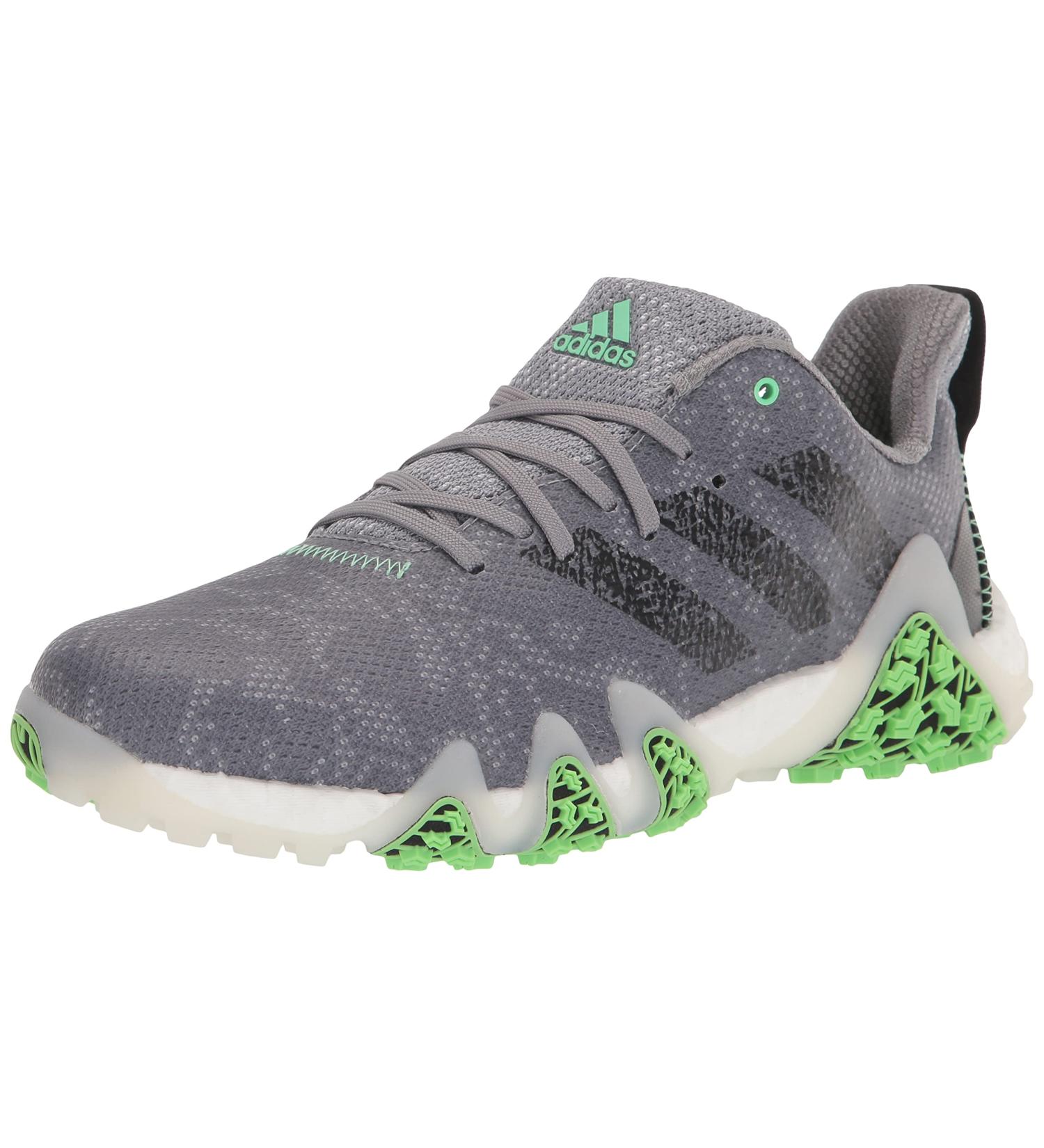 adidas Men's Codechaos 22 Golf Shoe 10 - Grey/Black/Green - Buy Online on GoSupps.com