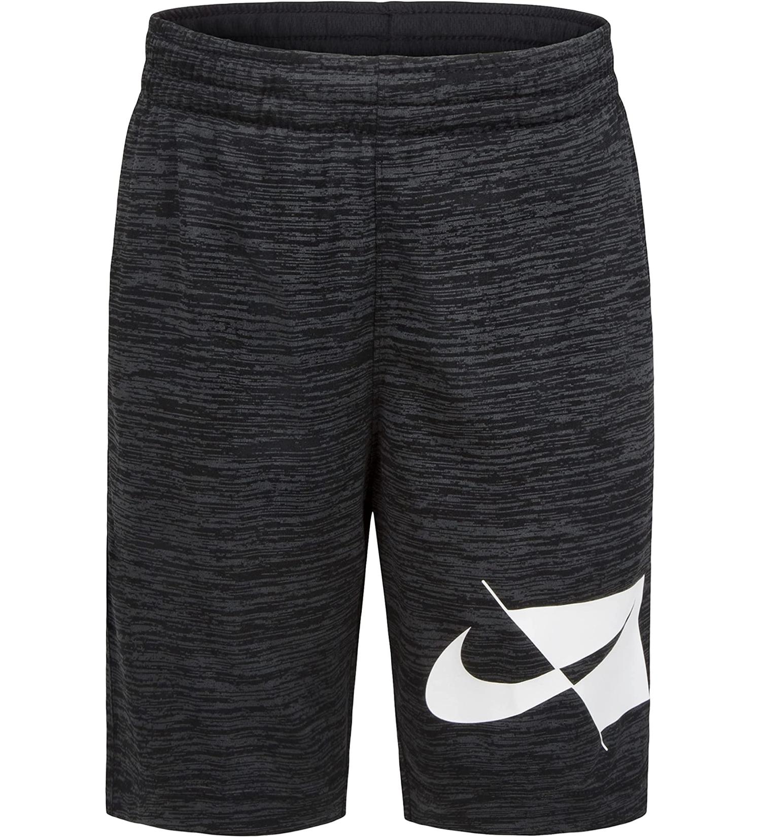 Nike Little Boys' HBR Dri-FIT Shorts 4 Black Heather