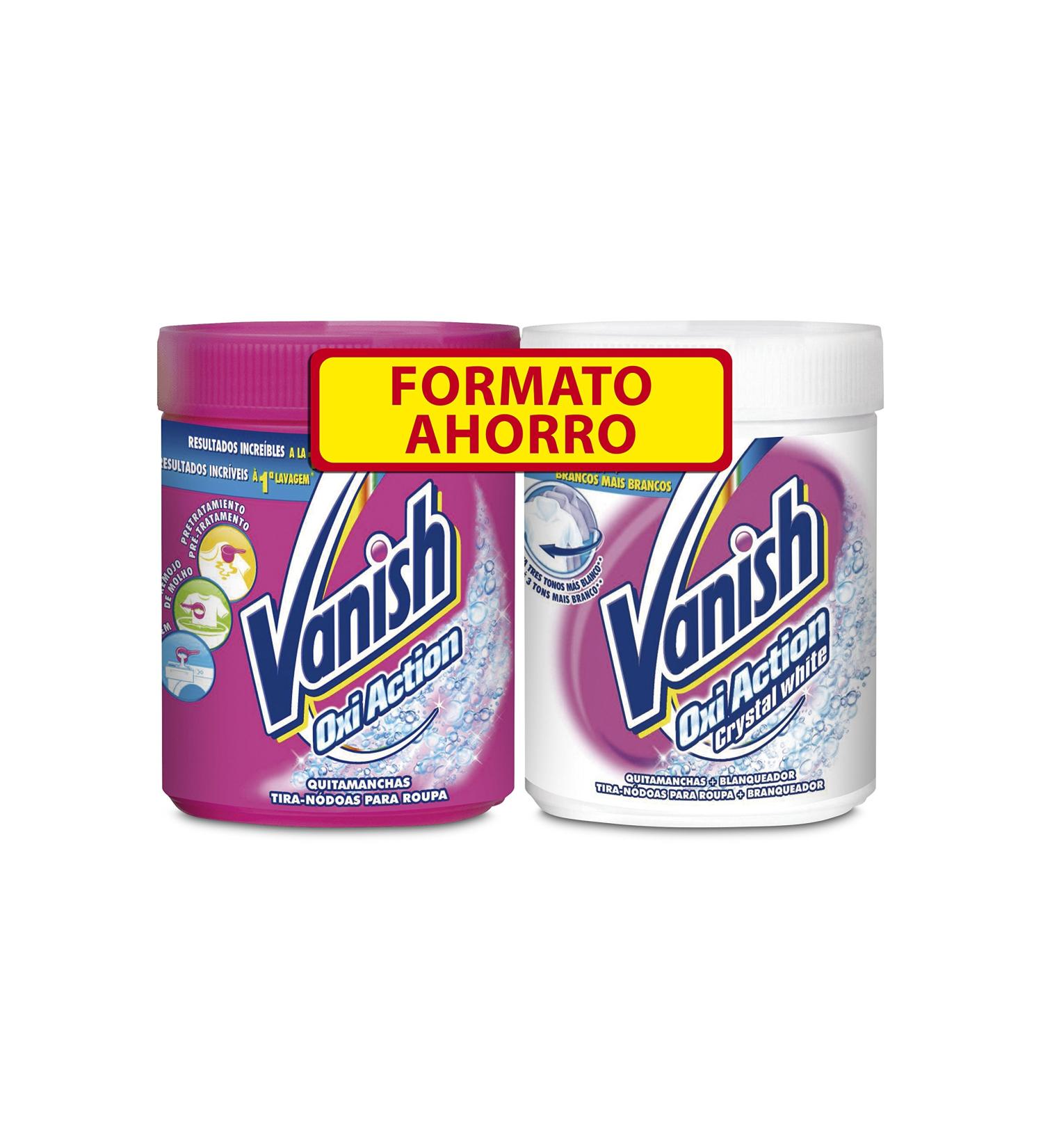 Vanish Oxi Action Stain Remover Dust Powder 2 x 500 gr (1 kg) colorful 500 g (pack of 2)