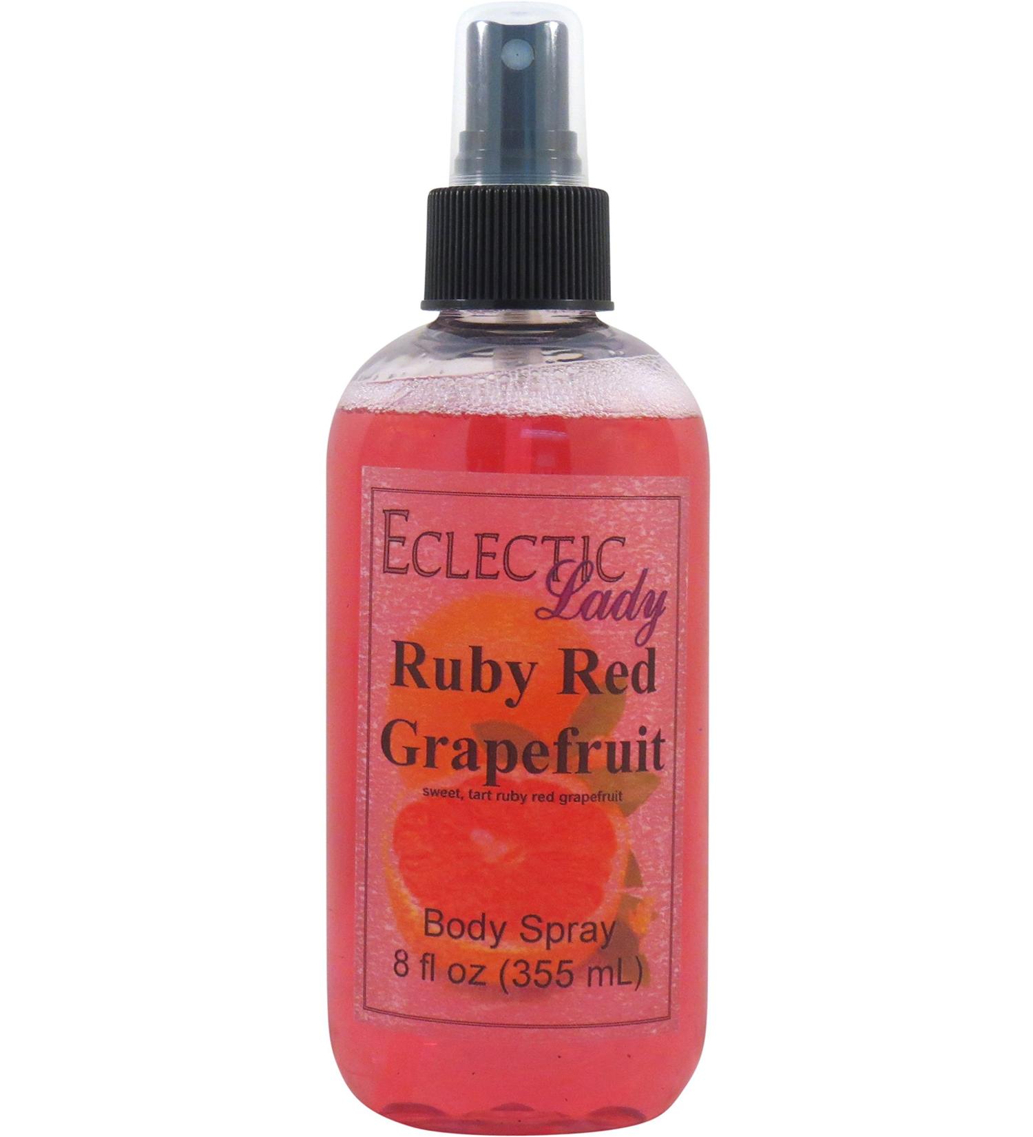 Ruby Red Grapefruit Body Spray 8 ounces Body Mist for Women with Clean Light & Gentle Fragrance Long Lasting Perfume with Comforting Scent for Men & Women Cologne with Soft Subtle Aroma For 8 Fluid Ounces - Buy Online on GoSupps.com
