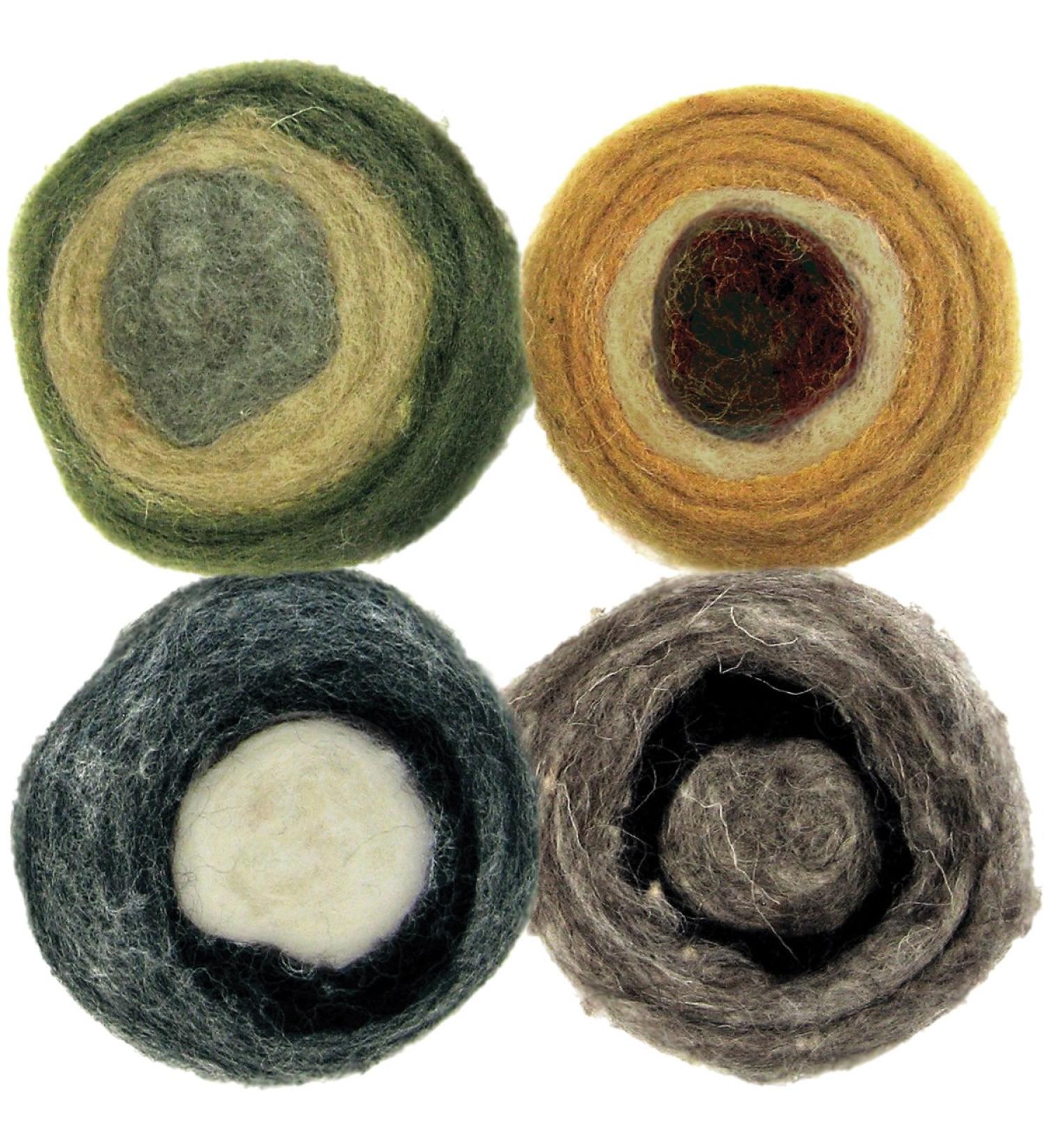 Dimensions Roving Rolls  Earth Tone