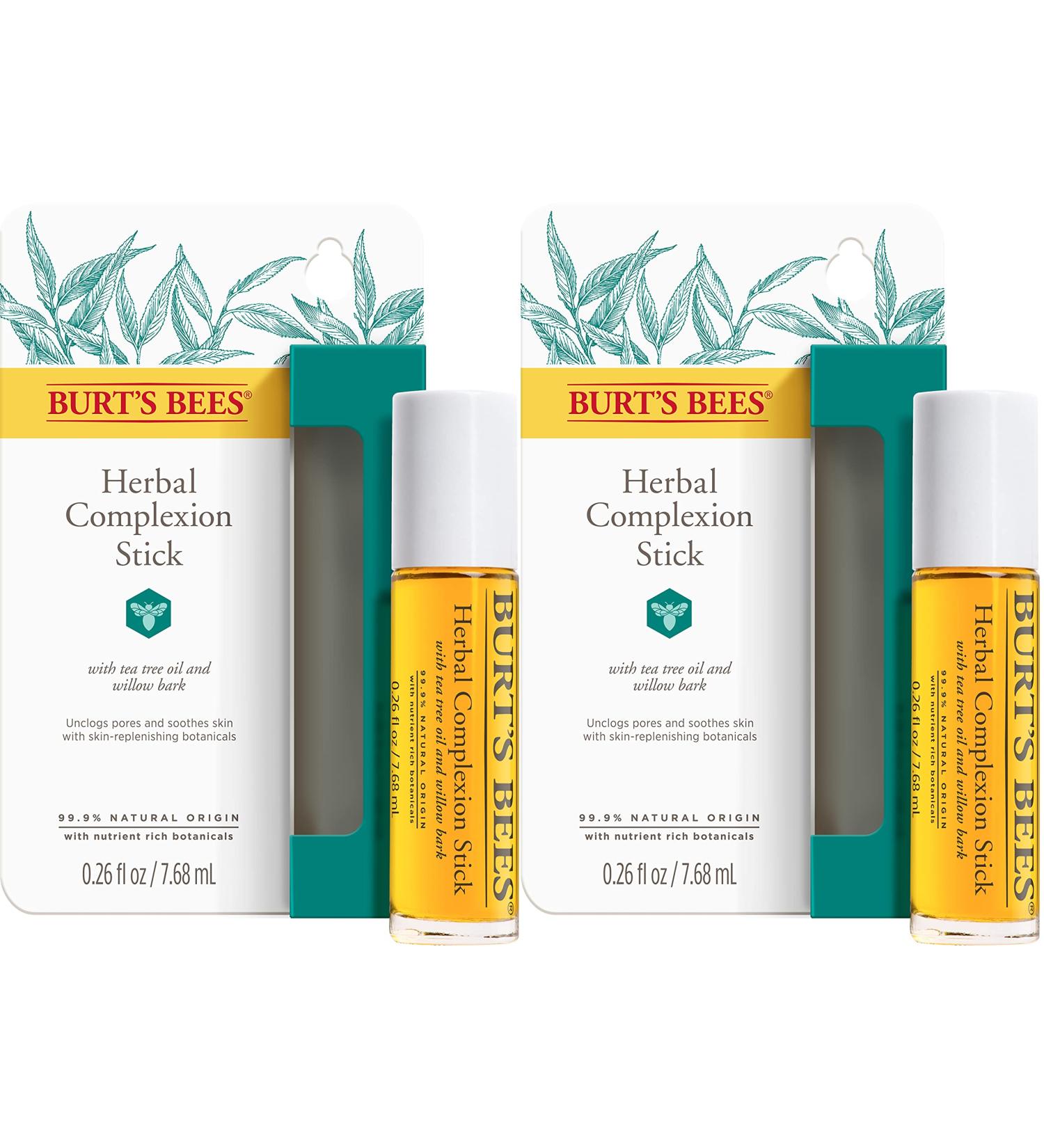 Burt's Bees Herbal Complexion Stick (Pack of 2) - Natural Acne Treatment - Buy Online on GoSupps.com