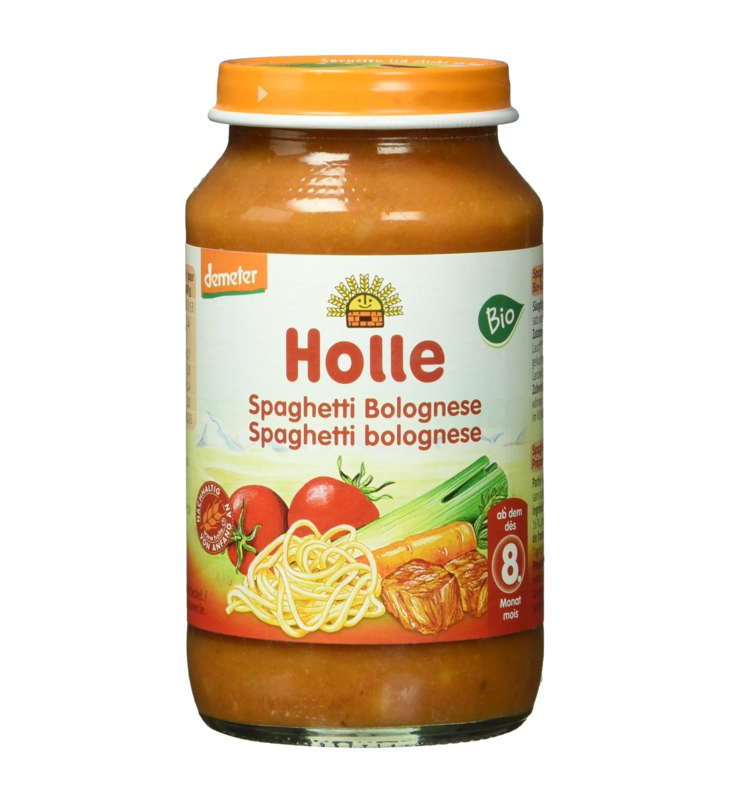 Holle Organic Spaghetti Bolognese 220g - Authentic Italian Taste | Buy Online Worldwide - Buy Online on GoSupps.com