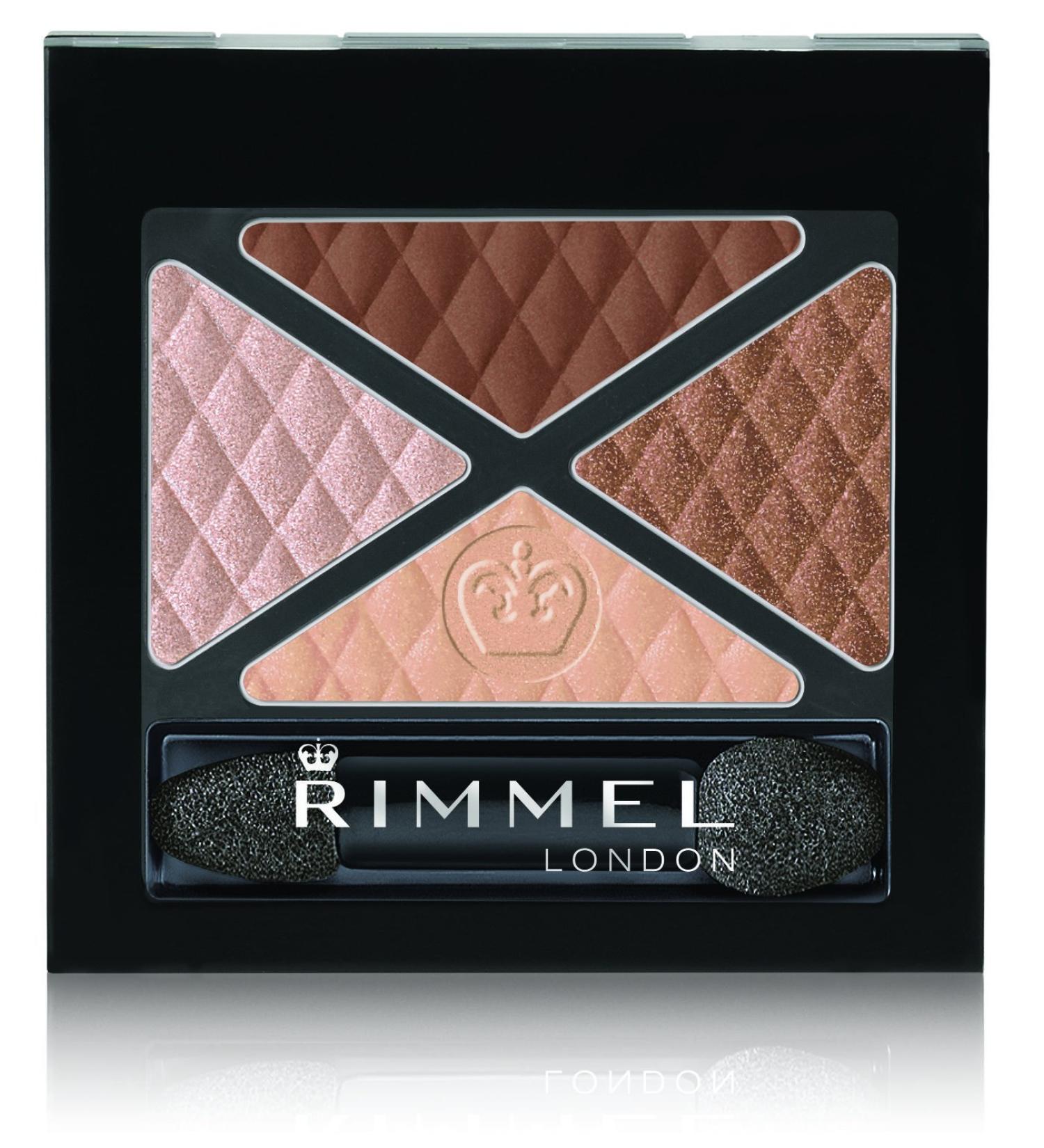 Rimmel Glam 'Eyes Quad Eye Shadow  Royal Tea  0.15 Fluid Ounce