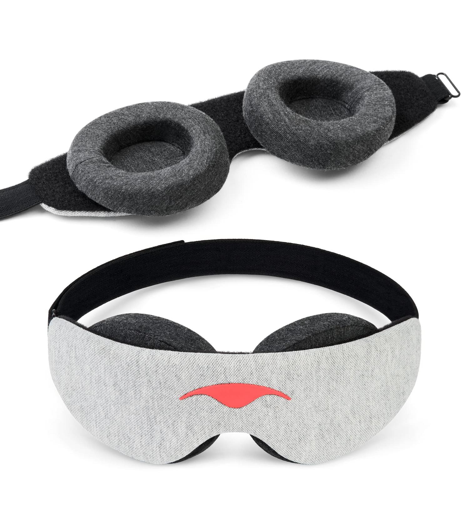Manta Slim Sleep Mask - Ultra-Lightweight Blackout Eye Mask for Side Sleepers | Zero Eye Pressure & Adjustable Comfort - Buy Online on GoSupps.com
