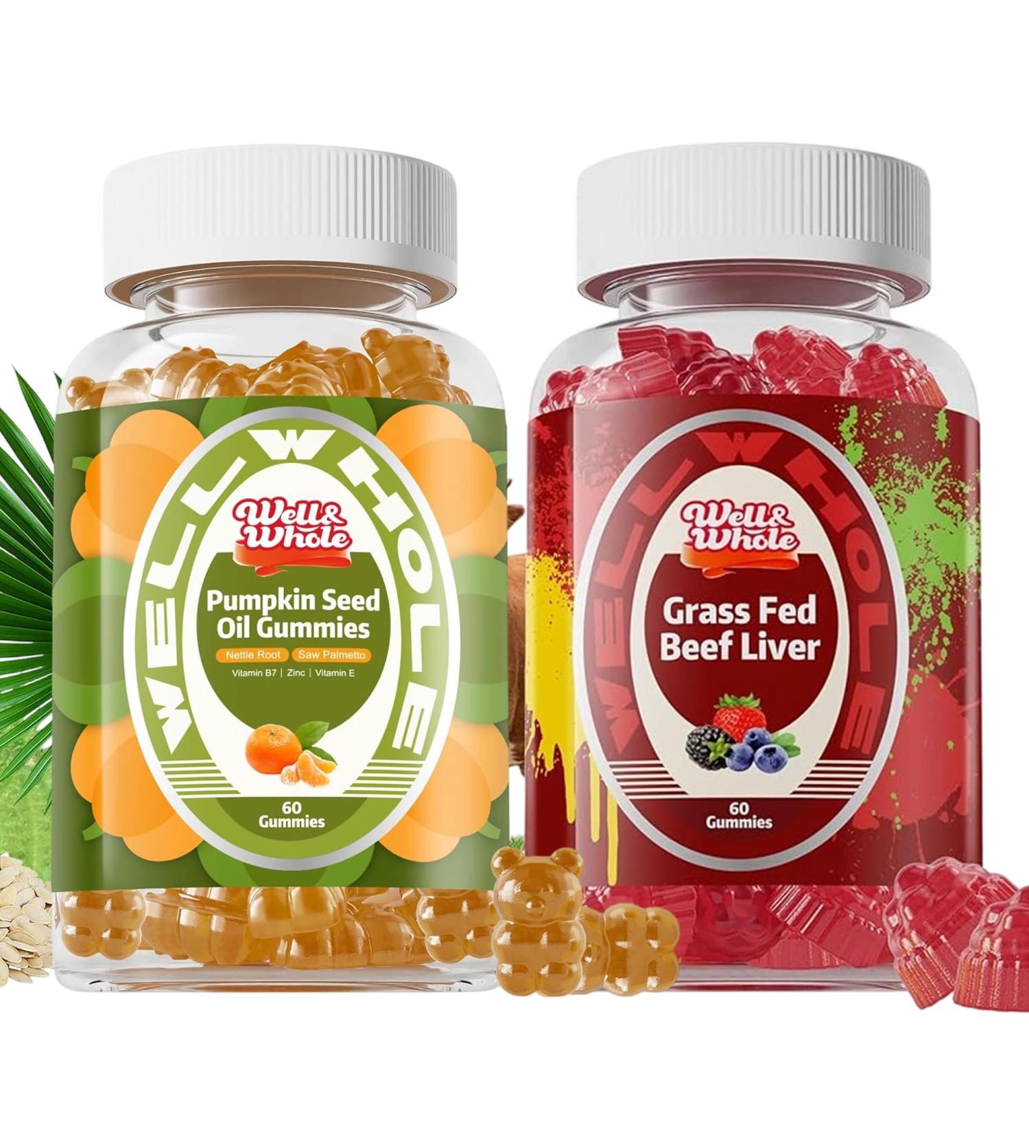 Cayenne Pepper Extract Gummies with Hawthorn CoQ10 Turmeric Niacin and Vitamin D3 Pumpkin Seed Oil for Hair Growth Pumpkin Seed Oil Gummies with Saw Palmetto for Men and Women - Buy Online on GoSupps.com