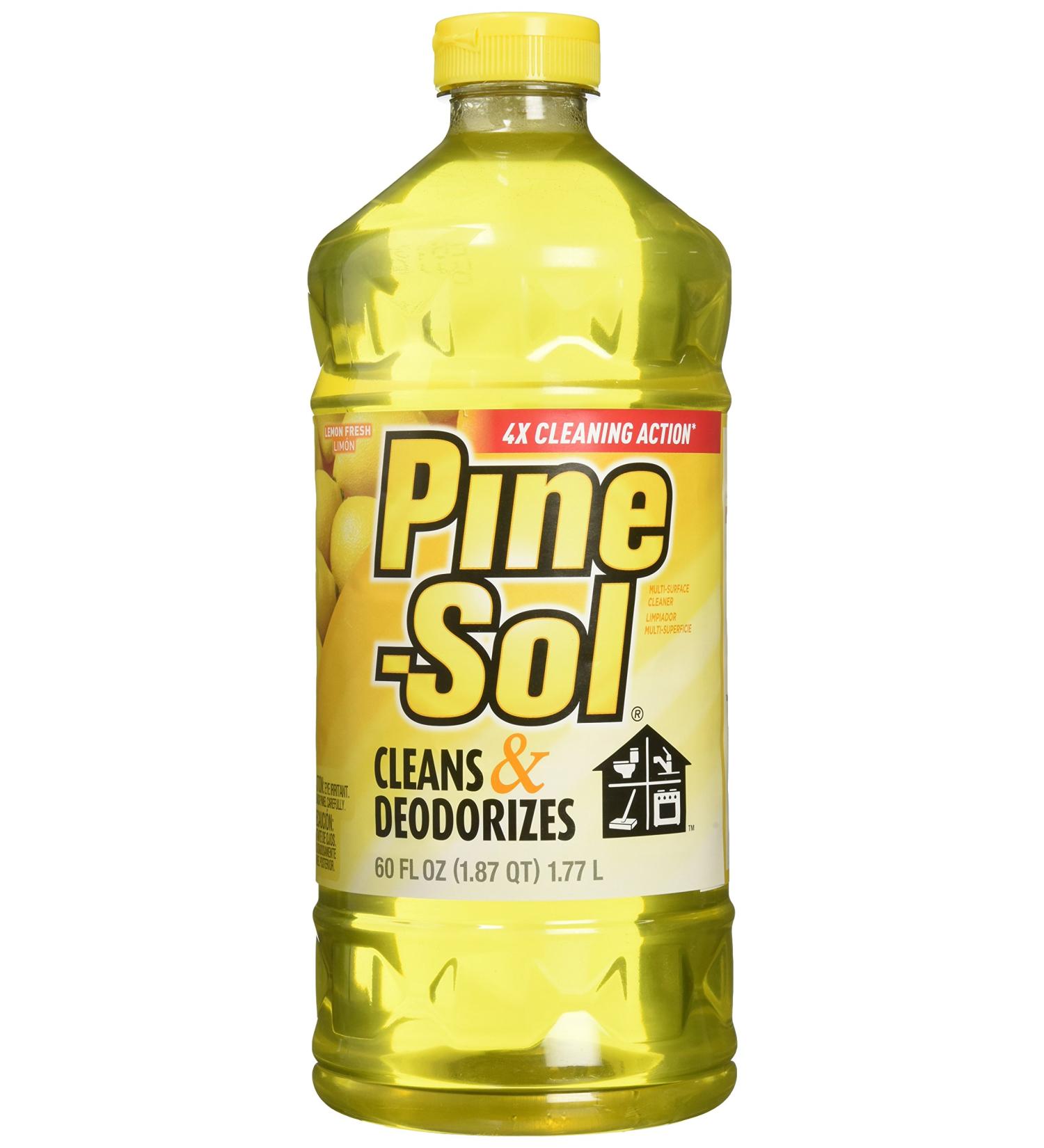 Clorox Company 40239 Pine Sol Lemon Fresh Cleaner, 60-Ounce