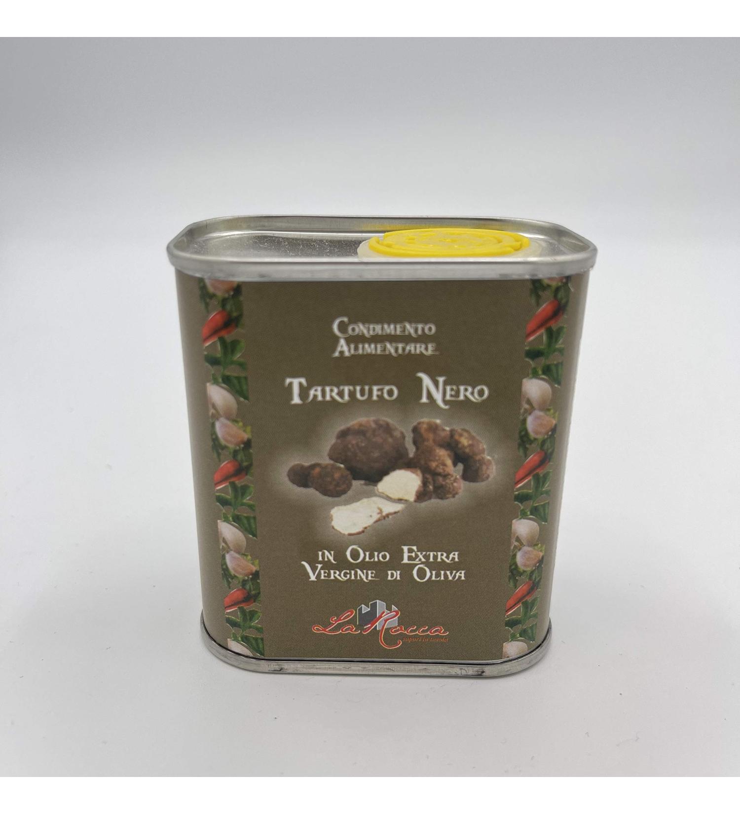 amarcord La Rocca Food Grade Black Tartufo in Extra Virgin Olive Oil 100ml Made in Italy