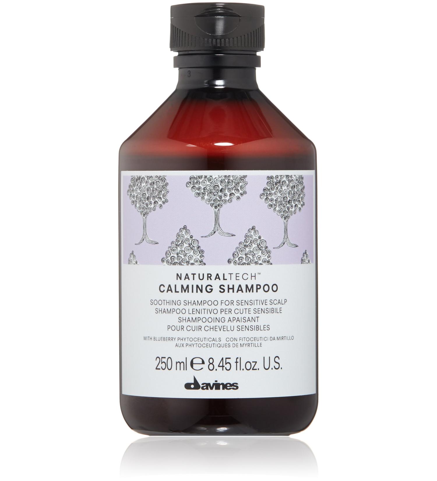 Davines Naturaltech CALMING Shampoo - Soothes Sensitive Scalps, Relieves Itchiness - 8.45 Fl. Oz - Buy Online on GoSupps.com