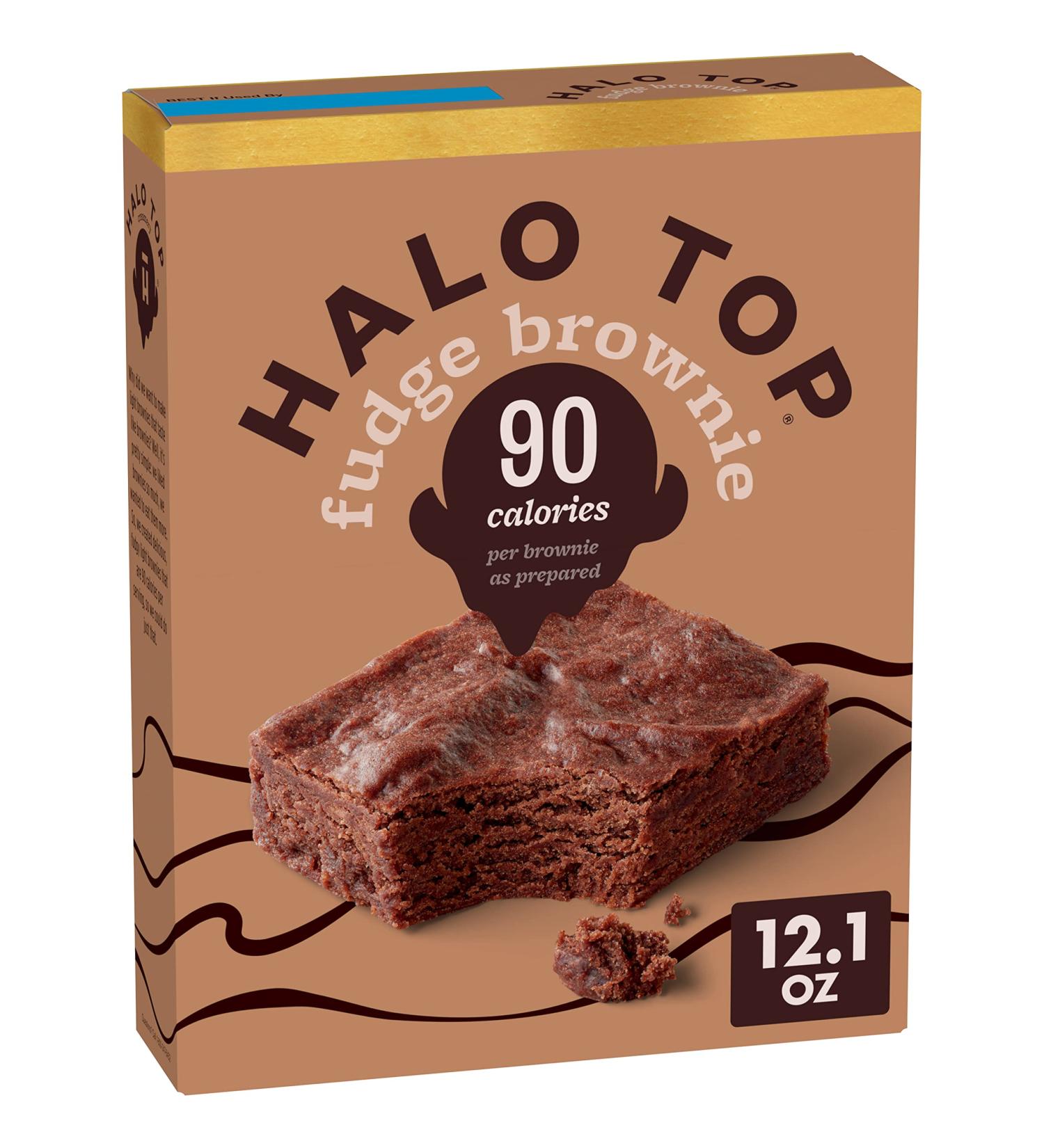 Halo Top Fudge Brownie Light Brownie Mix 12.1 oz - Delicious and Low-Calorie Treat - Buy Online on GoSupps.com